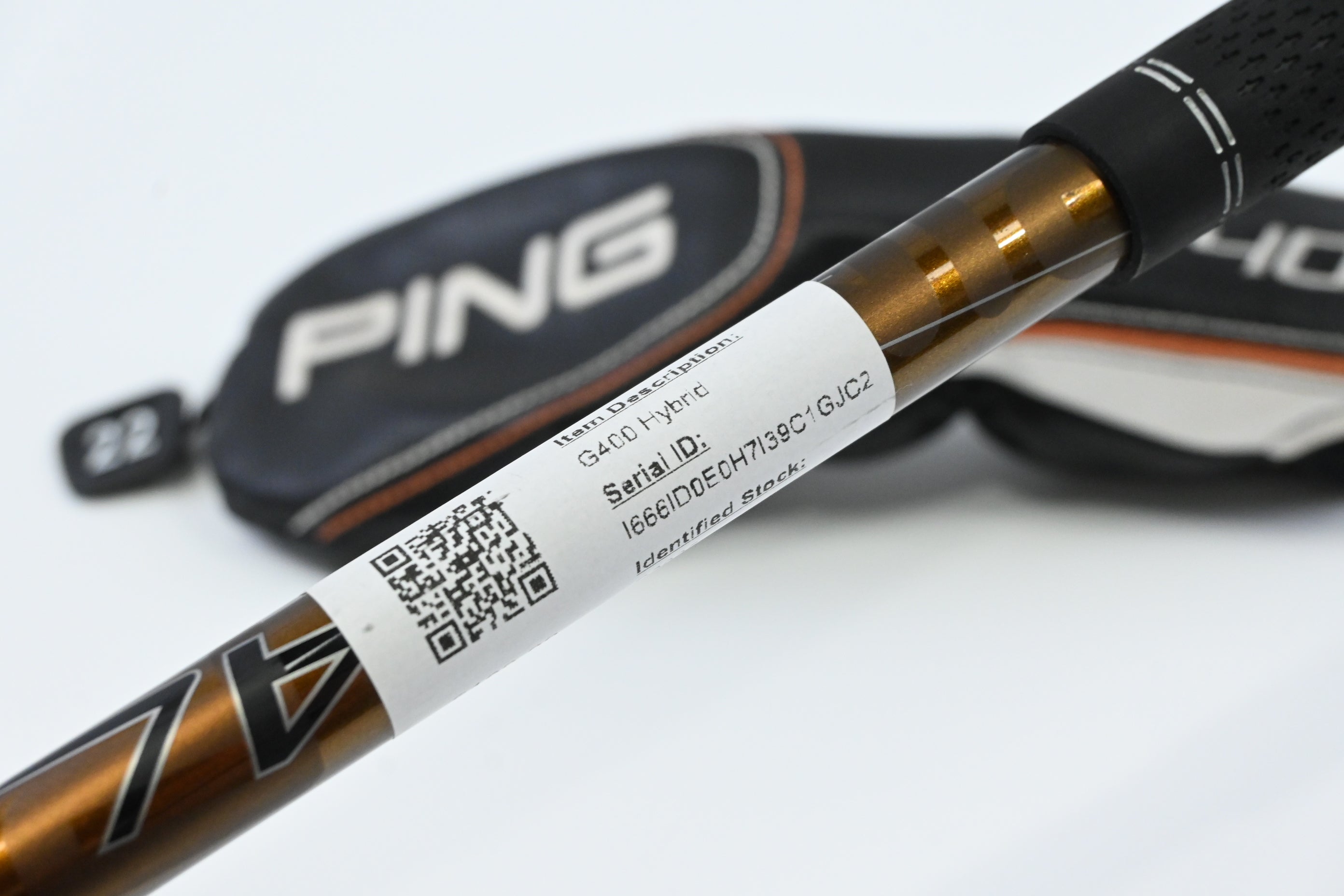 Ping G400 #4 Hybrid / 22 Degree / Regular Flex Ping Alta CB 70 Shaft