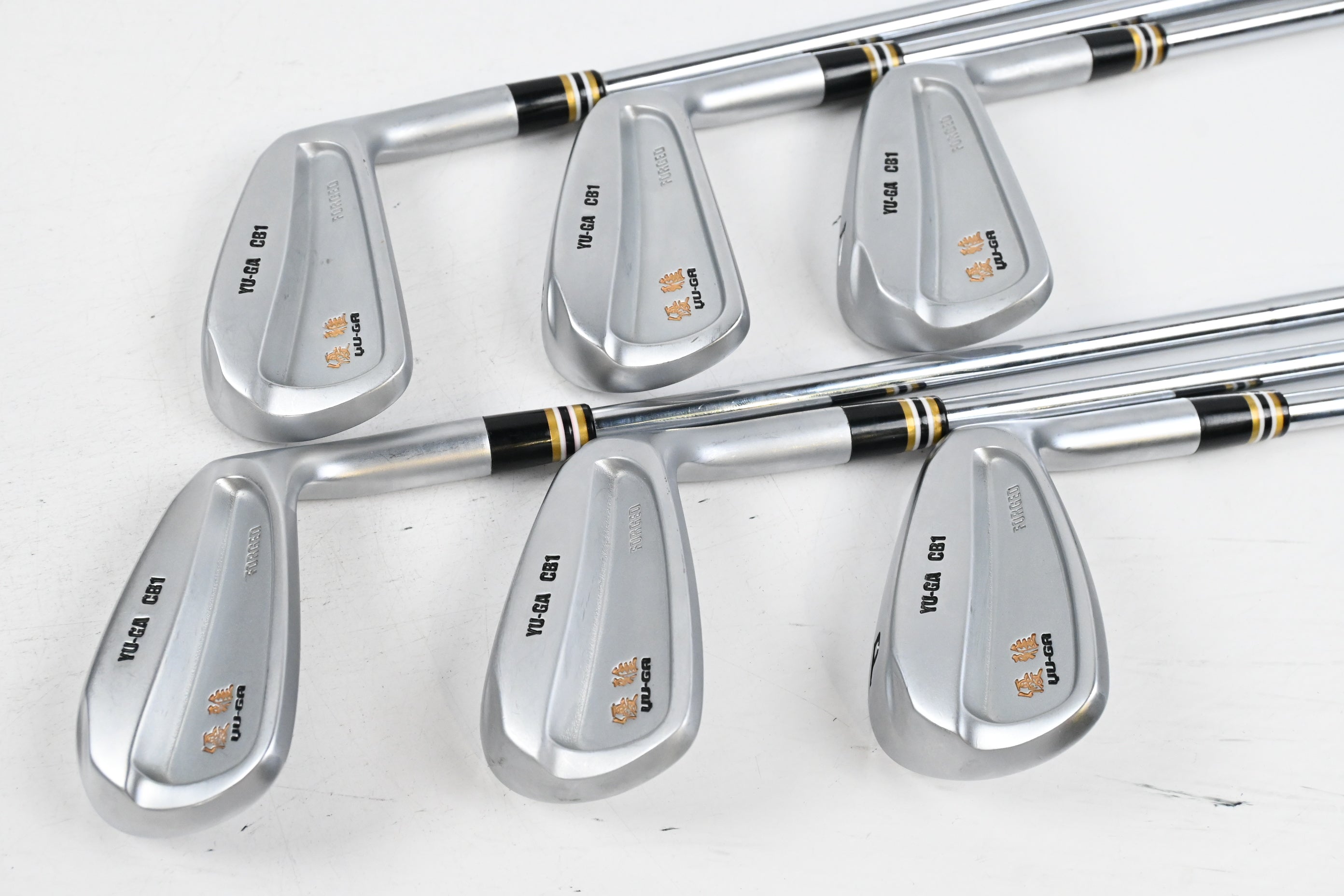 Yu-Ga CB1 Irons / 5-PW / Stiff Flex Elevate Tour VSS Pro Steel Shafts