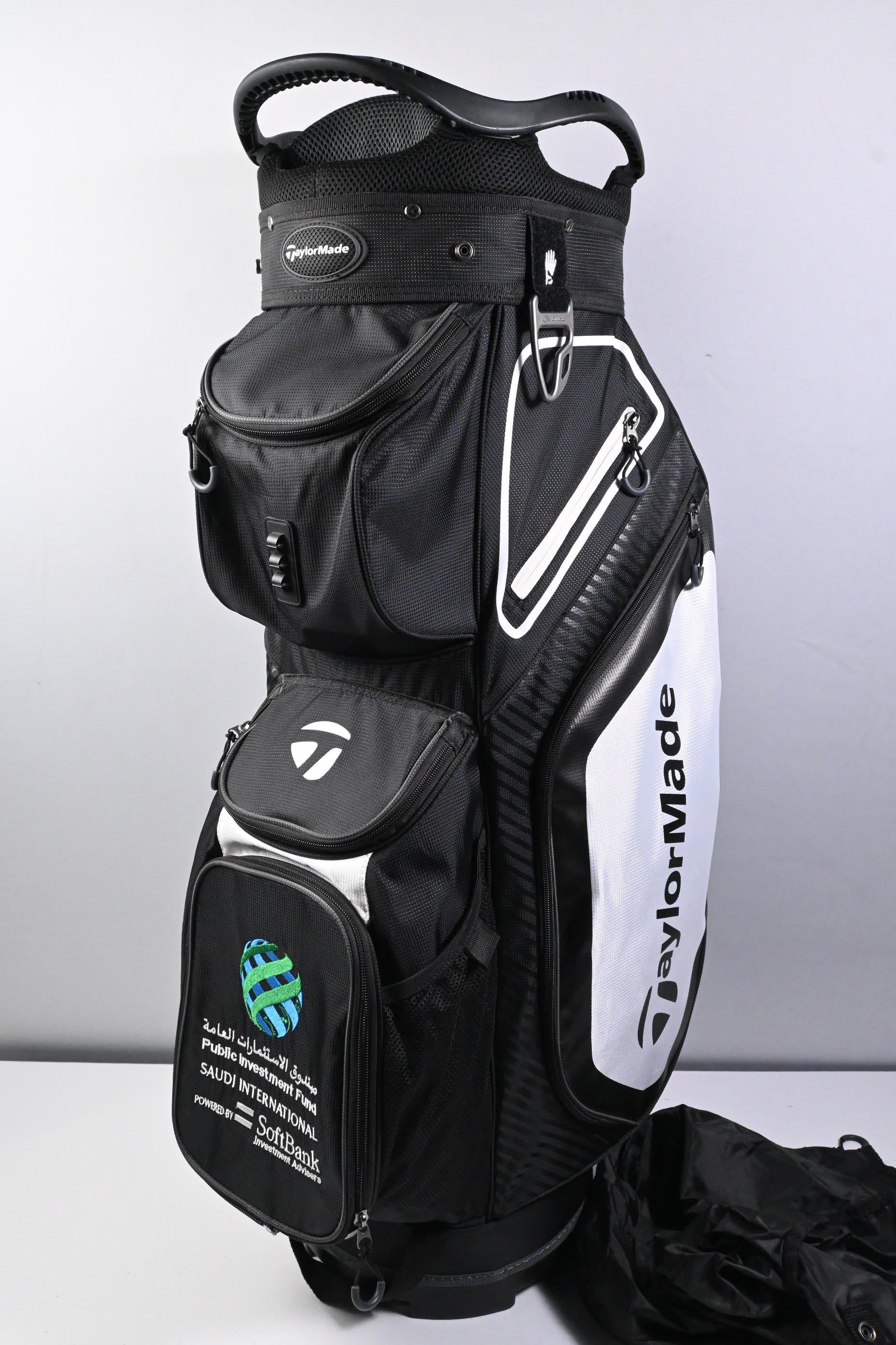 Taylormade Cart Bag / 14-Way Divider / Black & White