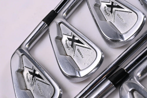 Callaway X-Forged 2007 Irons / 2-PW / Stiff Flex Project X Flighted Shafts
