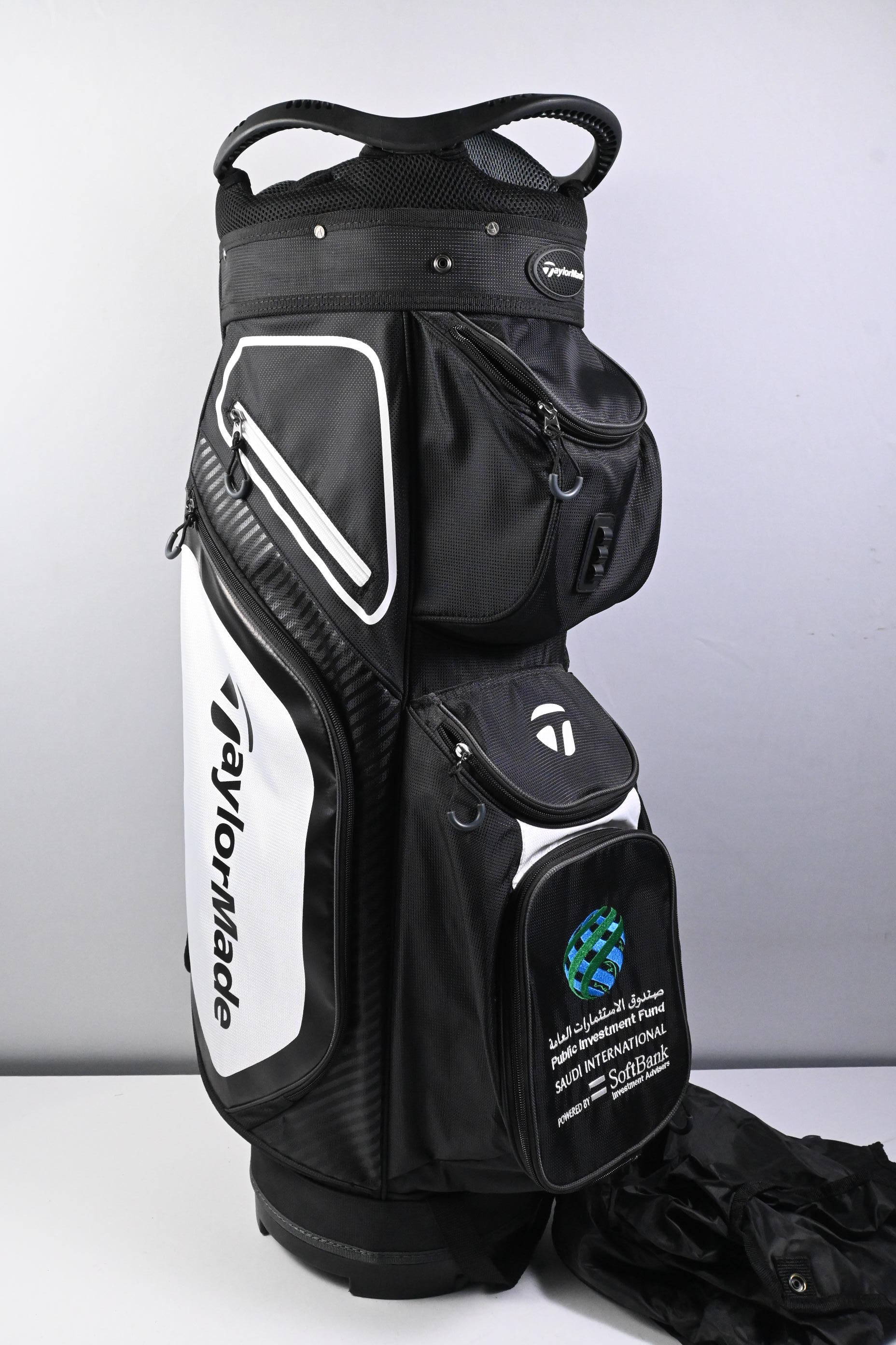 Taylormade Cart Bag / 14-Way Divider / Black & White
