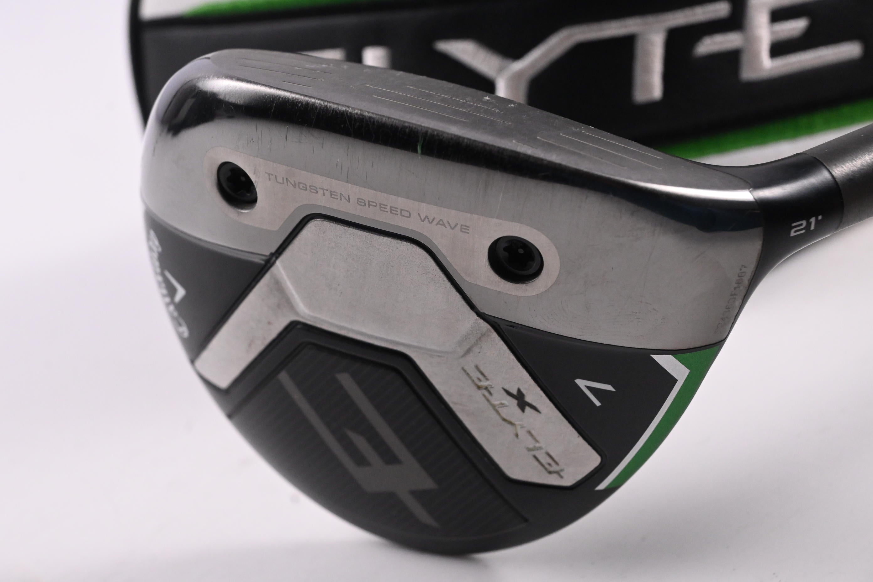 Callaway Elyte X #7 Wood / 21 Degree / Stiff Flex Denali Charcoal 70 Shaft