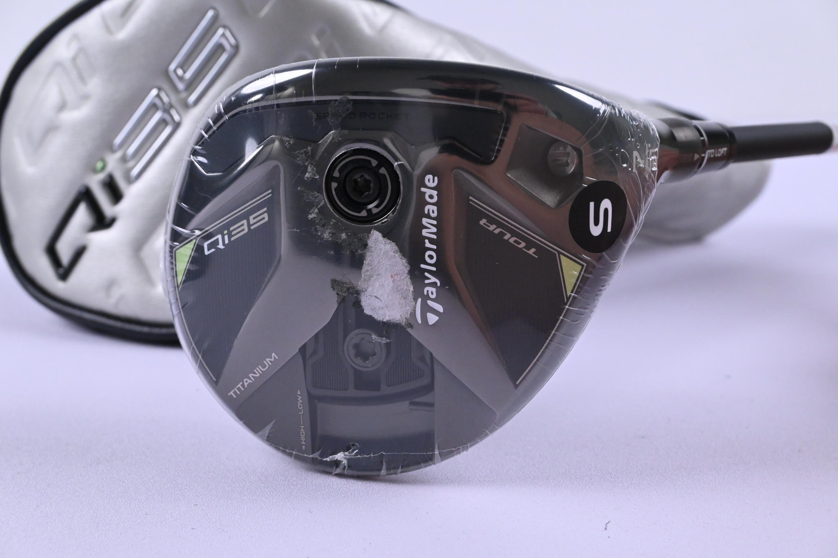 Taylormade Qi35 Tour #7 Wood / 21 Degree / Stiff Flex Kai'li Darkwaves Blue 75