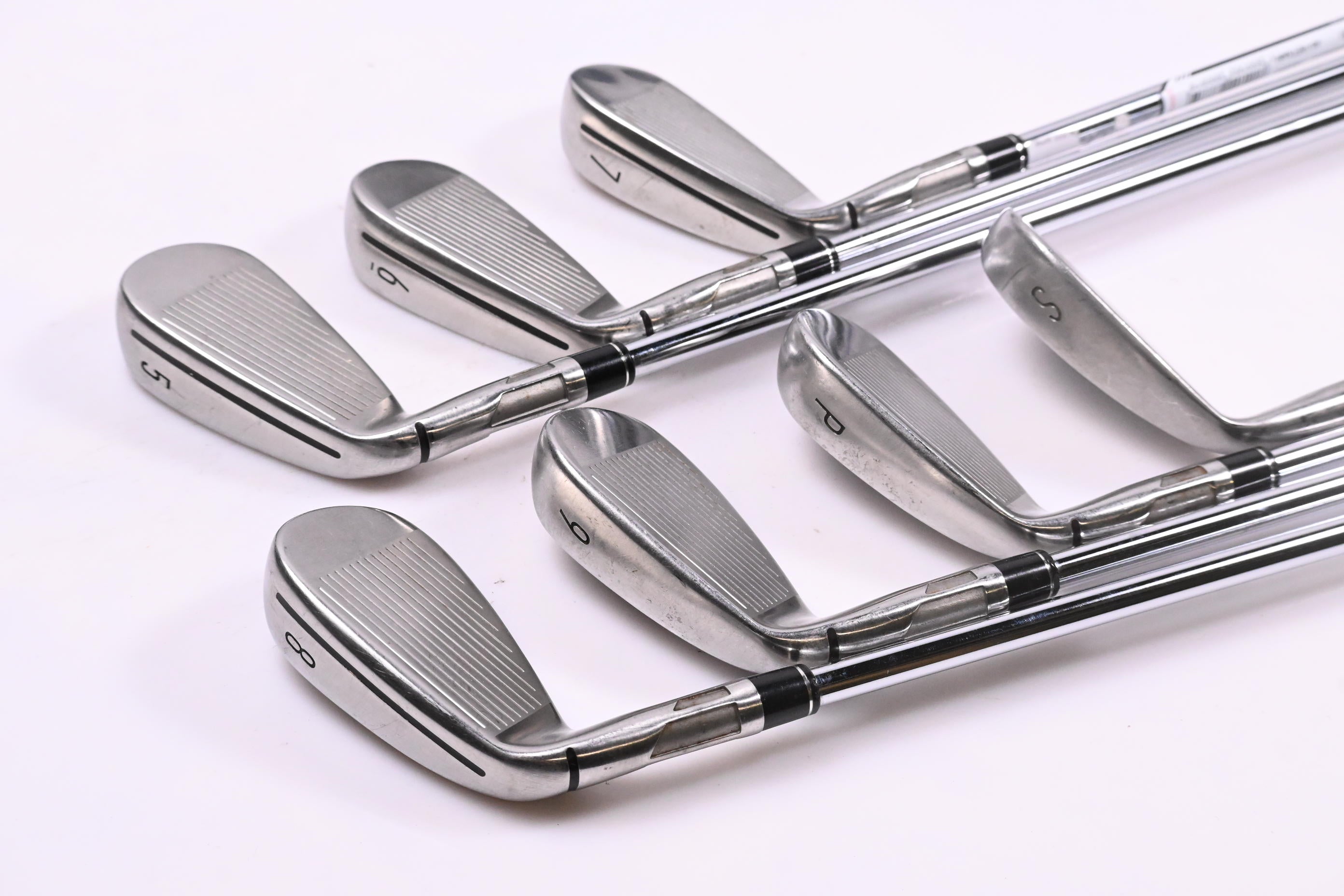 Taylormade Stealth Irons / 5-PW+SW / Stiff Flex KBS MAX MT 85 Shafts