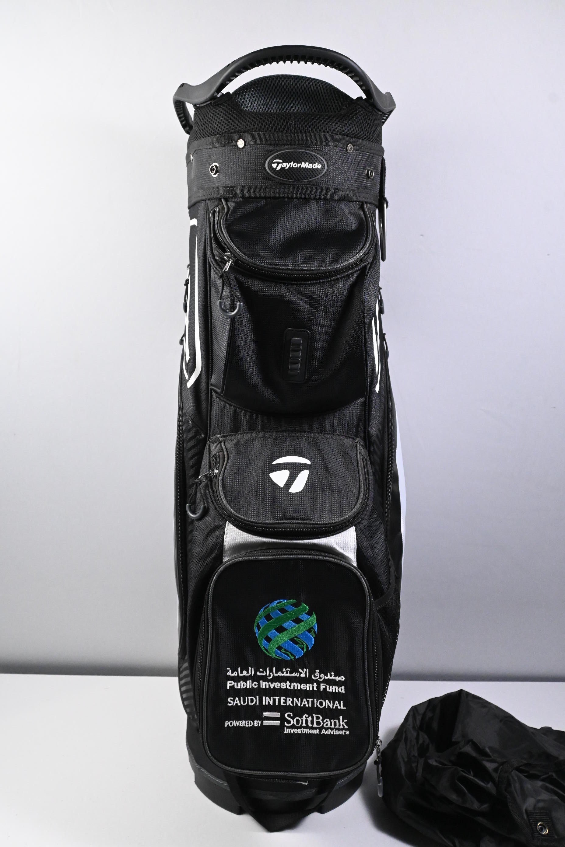 Taylormade Cart Bag / 14-Way Divider / Black & White