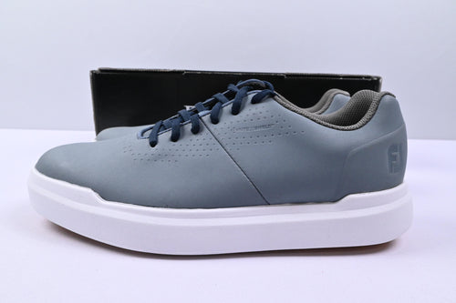 Footjoy Contour Casual Golf Shoes / UK Size 7.5 / Grey & White