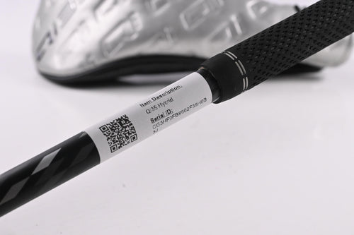 Left Hand Taylormade Qi35 #5 Hybrid / 25 Degree / Regular Flex Cypher 60 Shaft