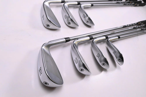 Left Hand Ping G730 Irons / 7-PW+UW+50+56 / Blue Dot / Senior Flex Alta Quick 35