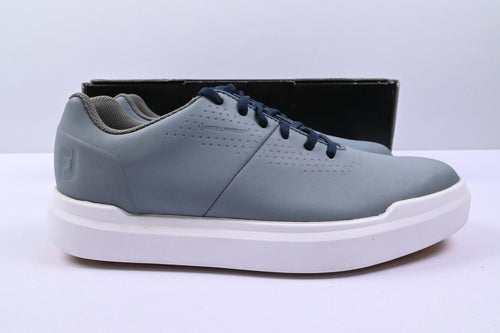 Footjoy Contour Casual Golf Shoes / UK Size 7.5 / Grey & White