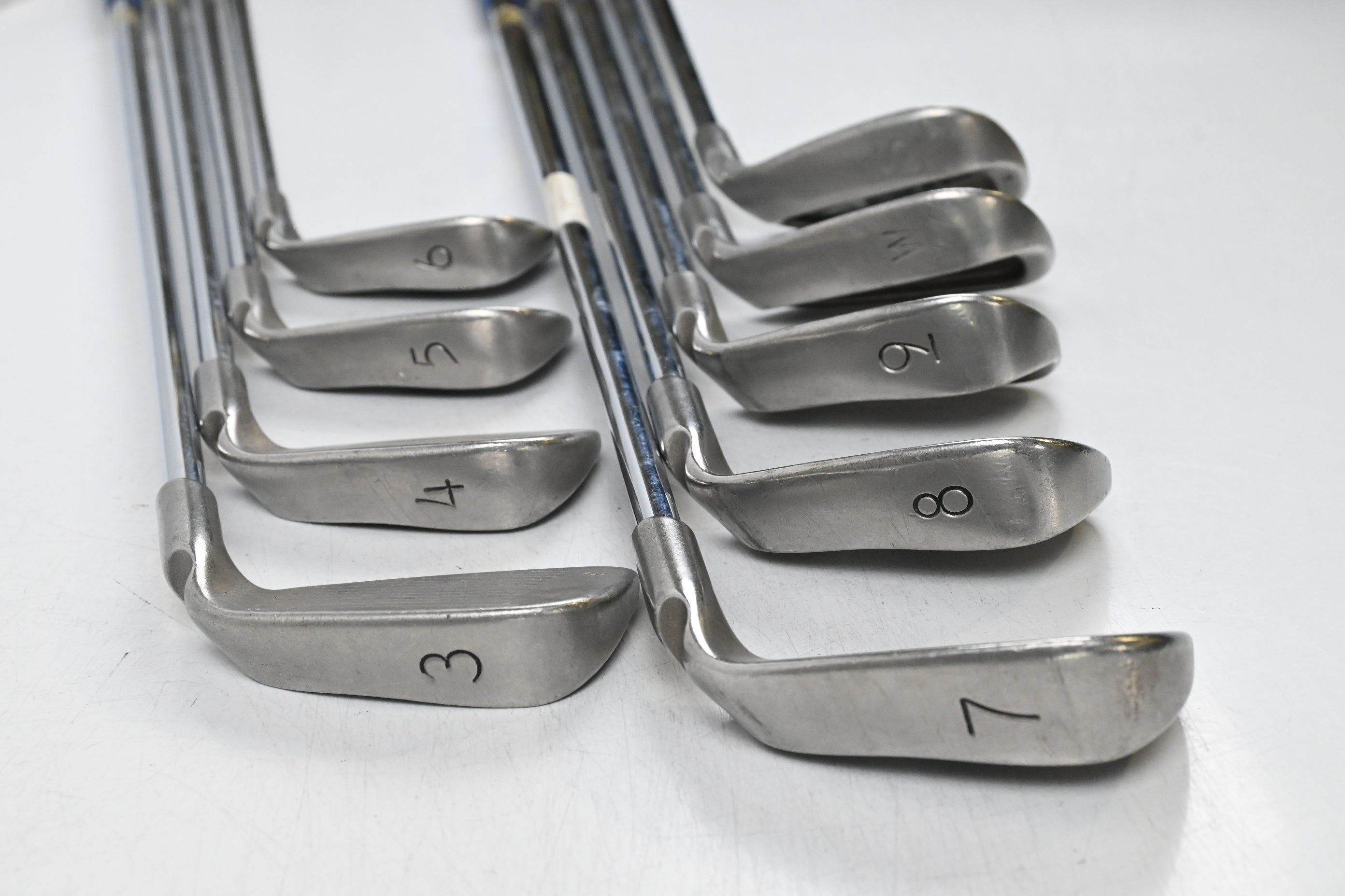 Left Hand Ping i3+ Irons / 3-PW+SW / Black Dot / Stiff Flex Precision Rifle