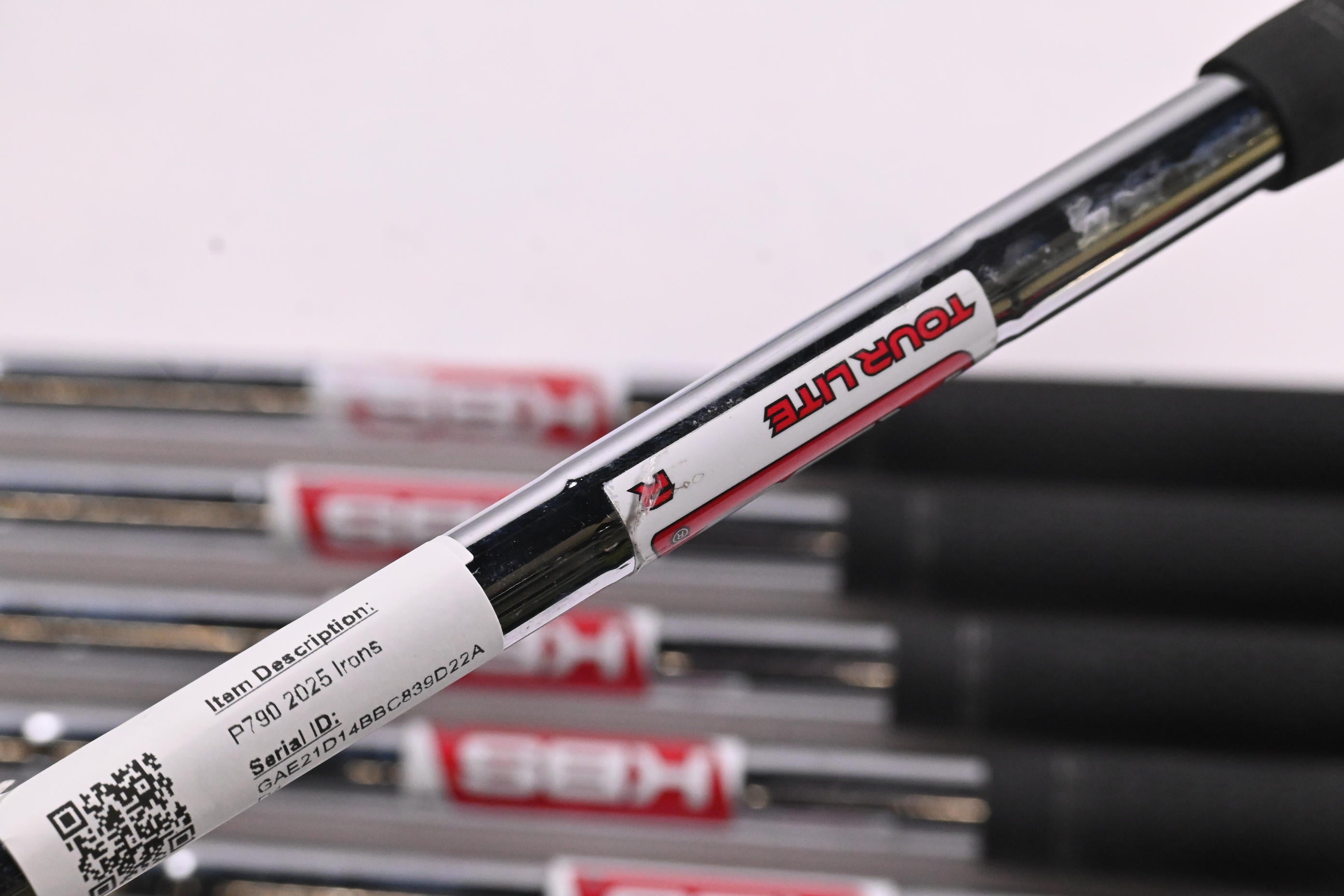 Taylormade P790 2025 Irons / 5-PW / Regular Flex KBS Tour Lite Shafts
