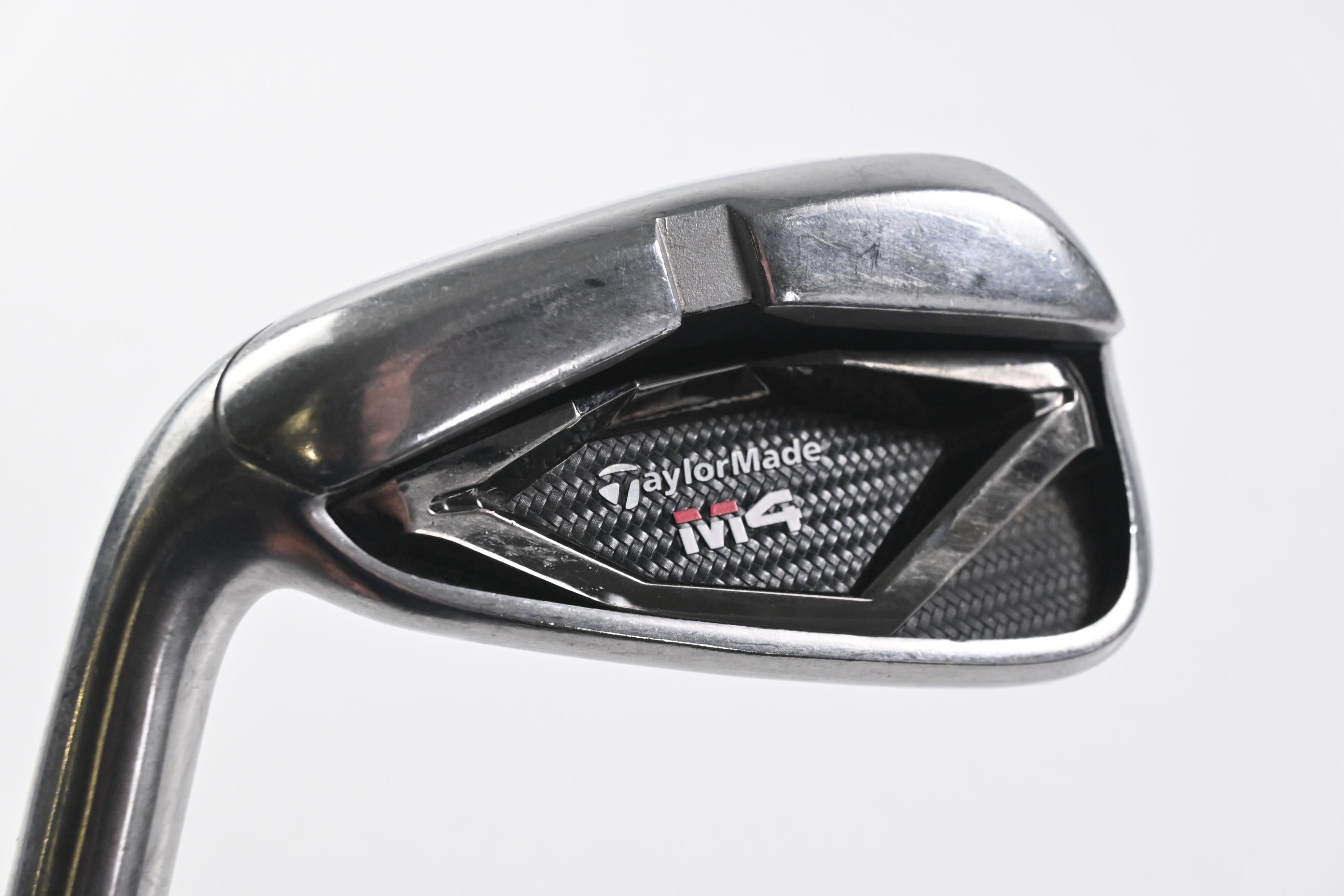 Left Hand Taylormade M4 #6 Iron / Regular Flex Fujikura Atmos Red 6 Shaft