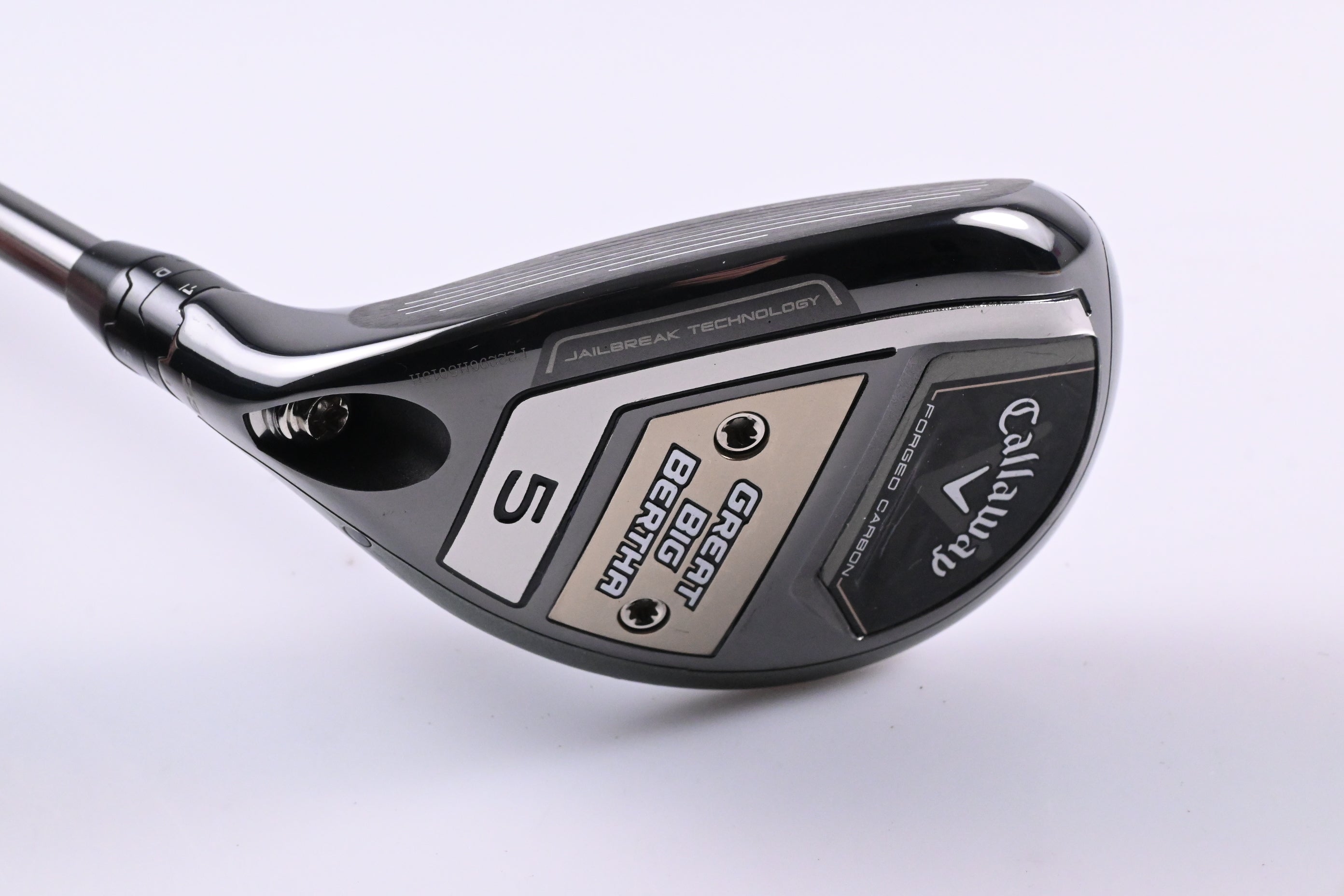 Left Callaway Great Big Bertha 2023 #5 Hybrid / 23 Degree / Senior Flex UST