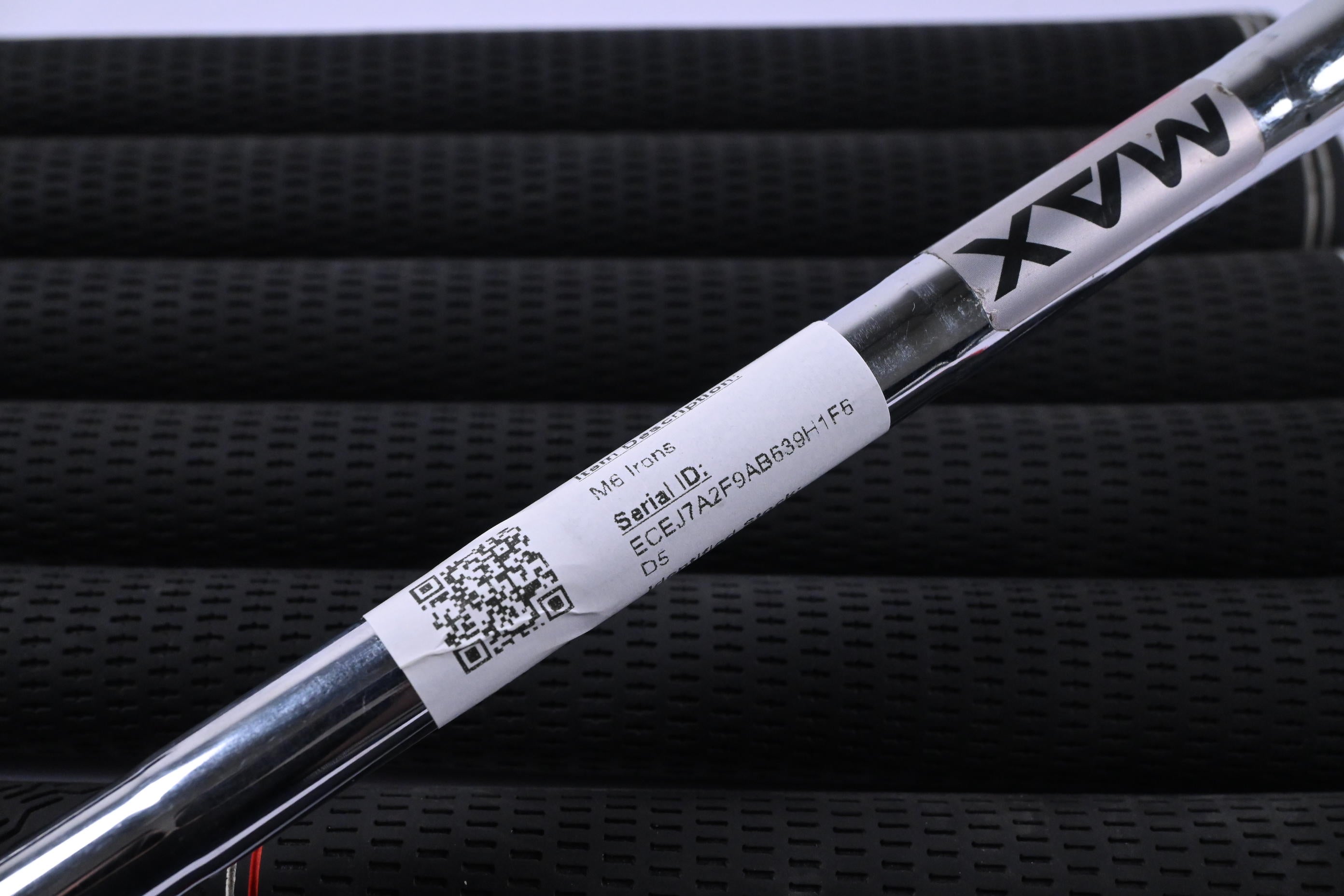 Taylormade M6 Irons / 4-PW+SW / Stiff Flex KBS MAX 85 Shafts