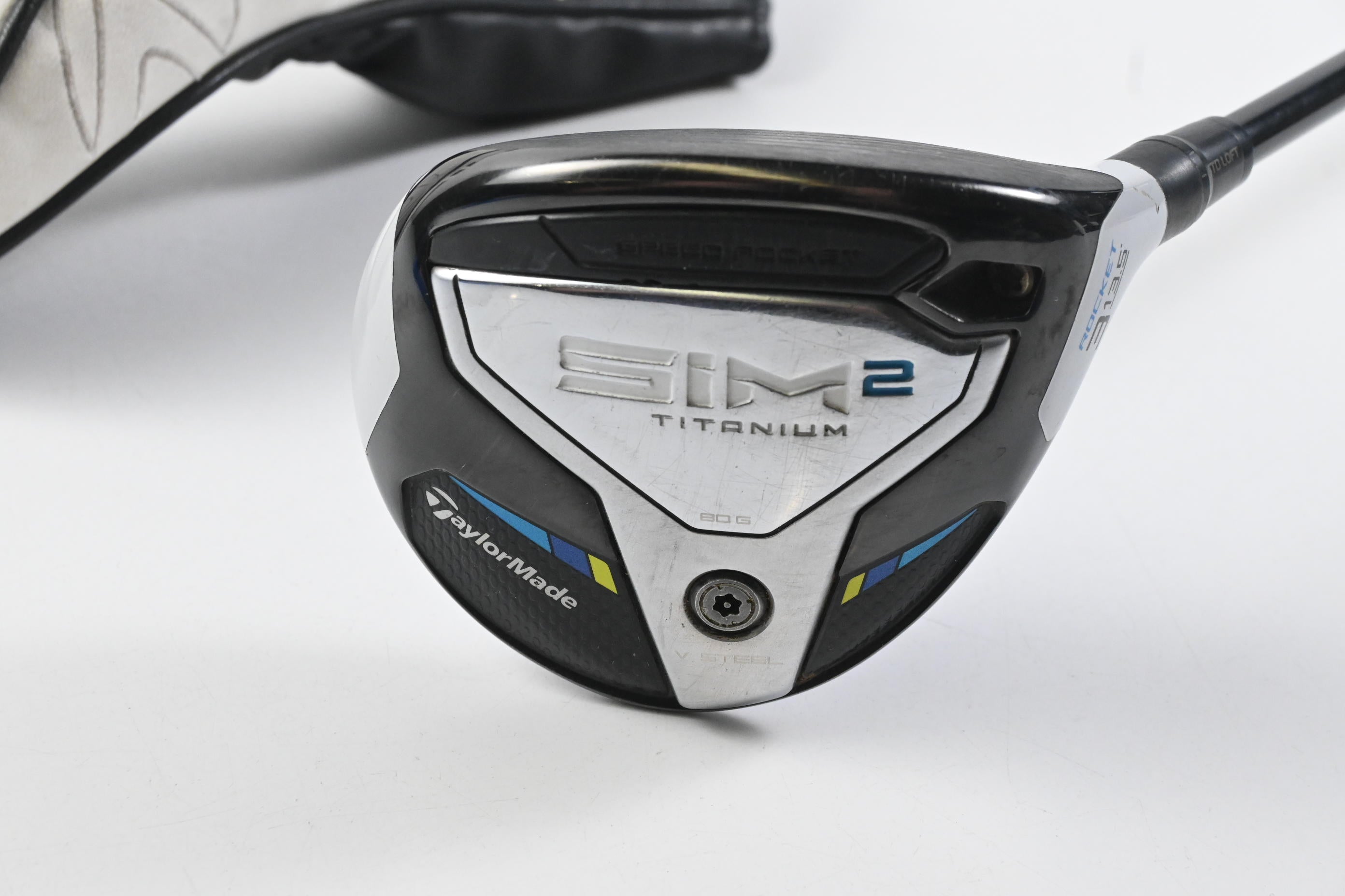 Taylormade SIM2 Ti #3 Wood / 13.5 Degree / Stiff Flex Tensei AV Blue 65 Shaft