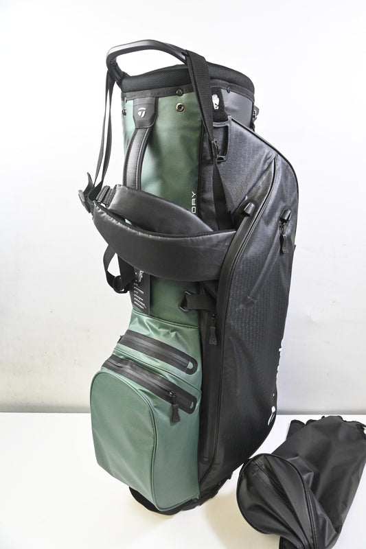 Taylormade Storm Dry H20 Stand Bag / 4-Way Divider / Black, Green