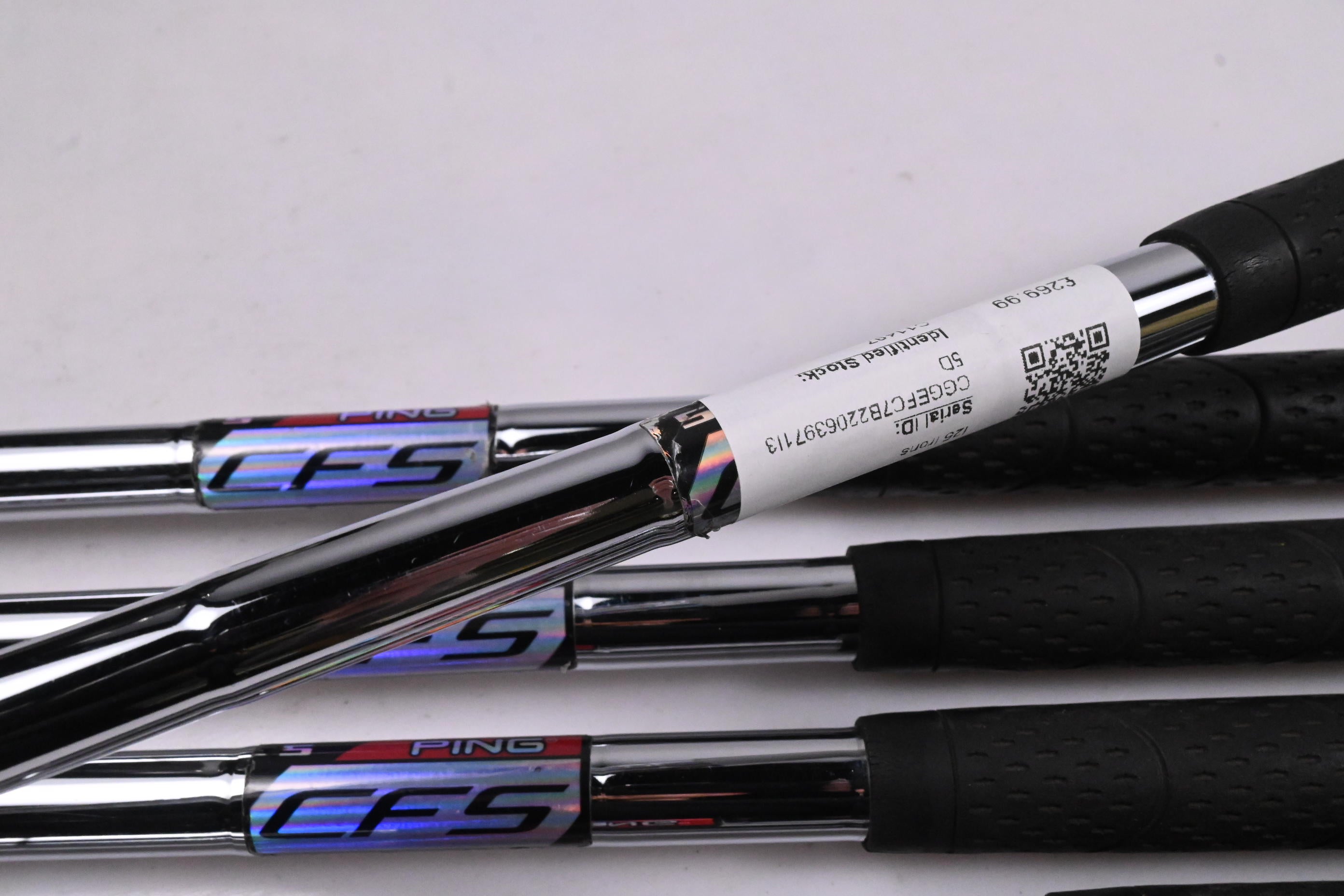 Ping i25 Irons / 4-PW / Blue Dot / Stiff Flex Ping CFS Shafts
