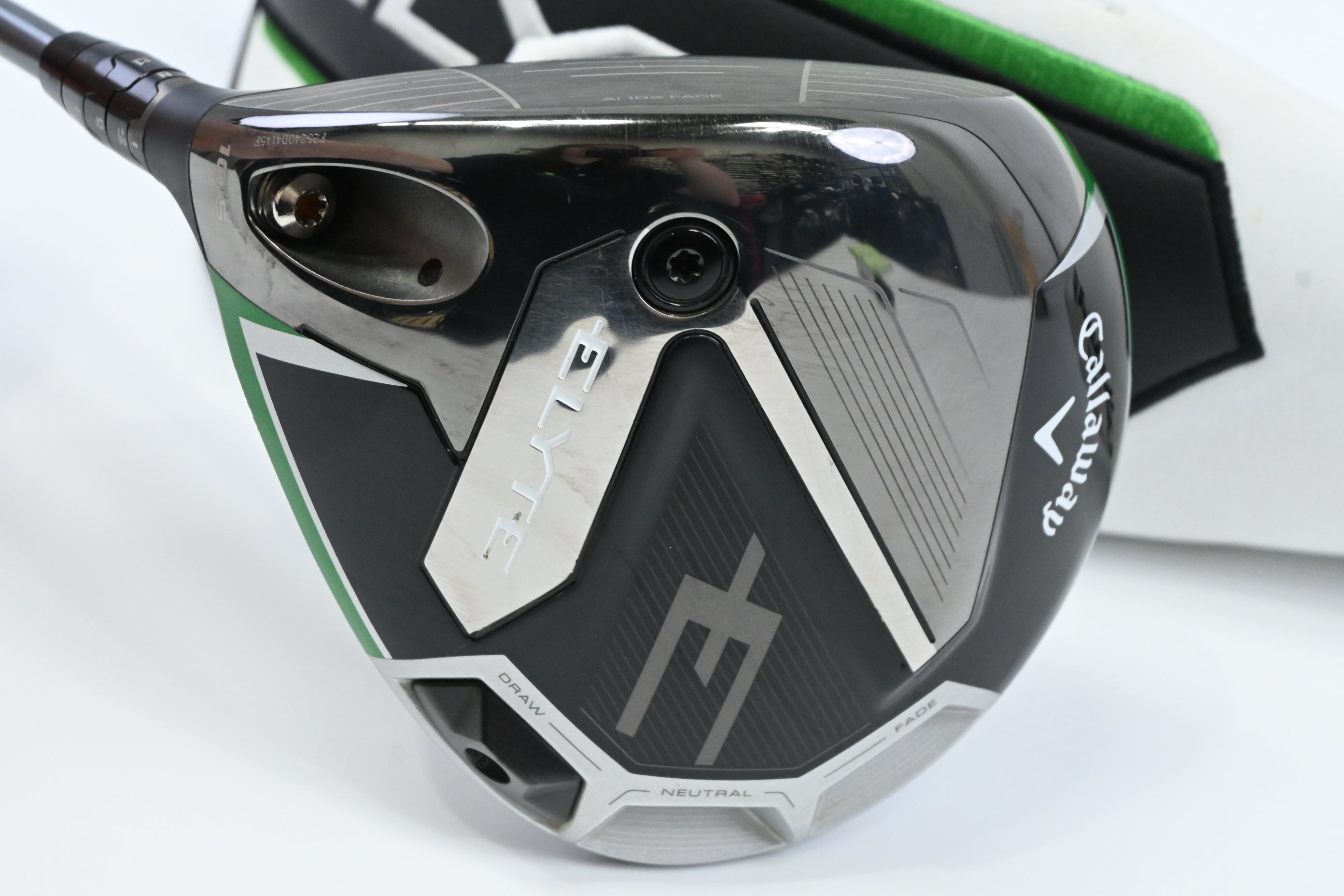 Left Hand Callaway Elyte Driver / 10.5 Degree / Stiff Flex Denali Charcoal 60