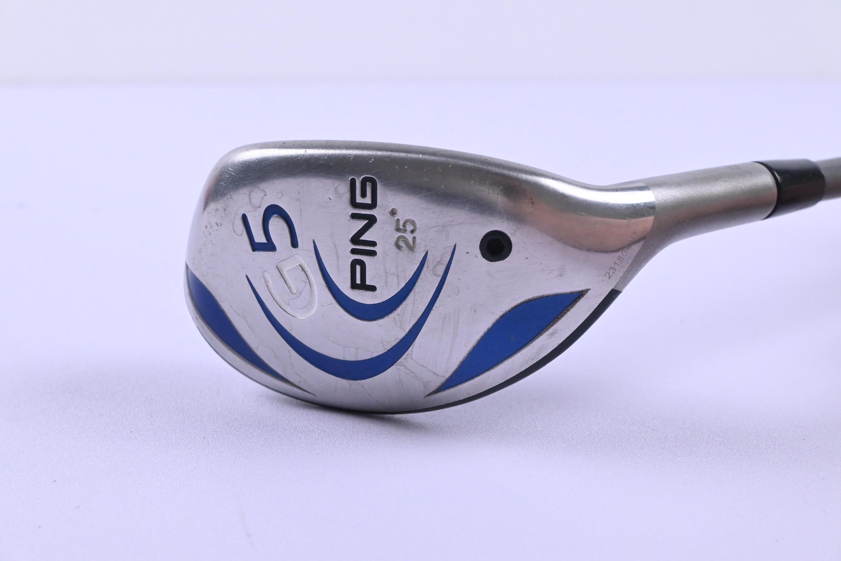 Ping G5 #5 Hybrid / 25 Degree / Regular Flex Ping TFC 100H Shaft