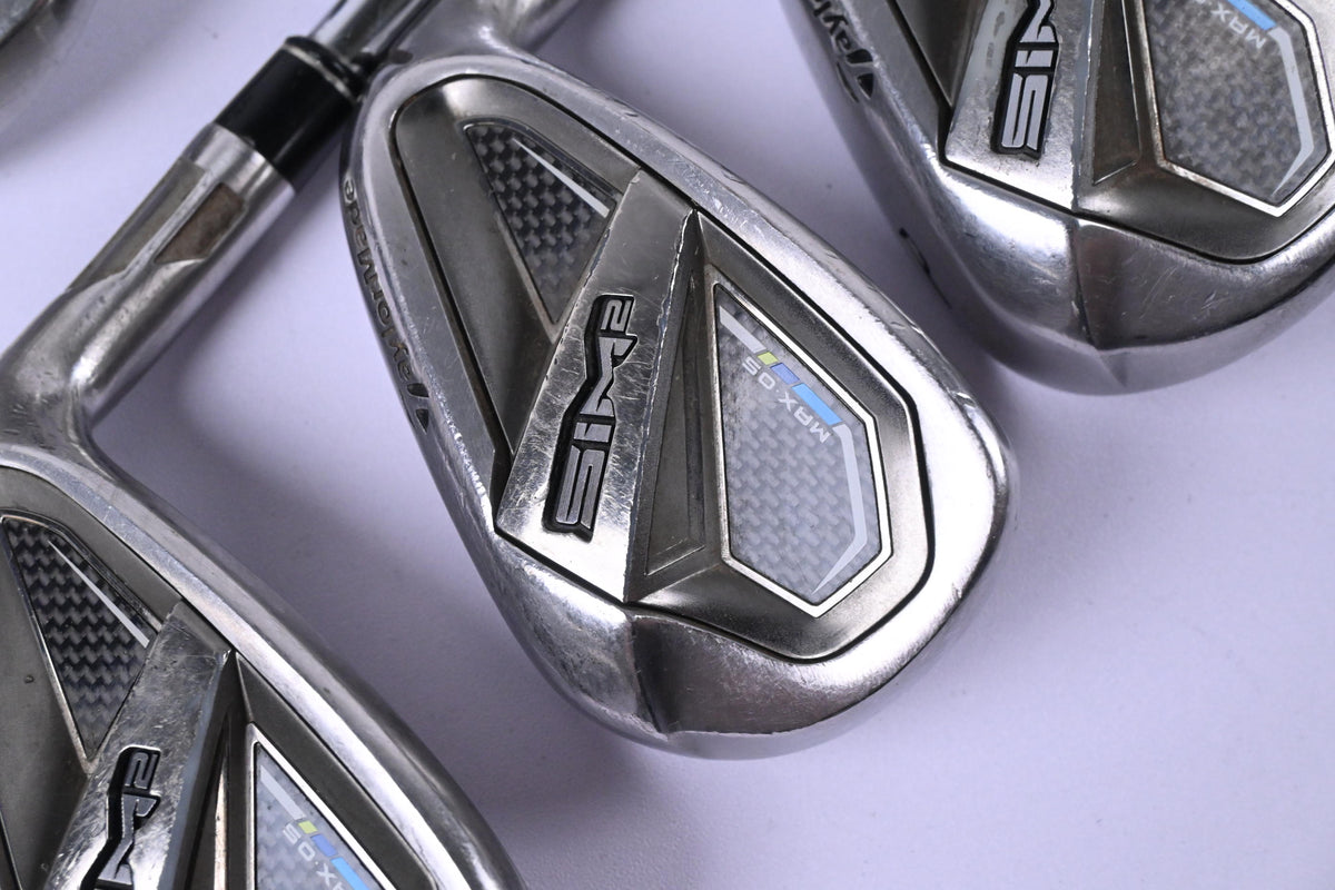 Taylormade SIM2 Max OS Irons / 5-PW+GW / Regular Flex KBS Tour 90 Shafts