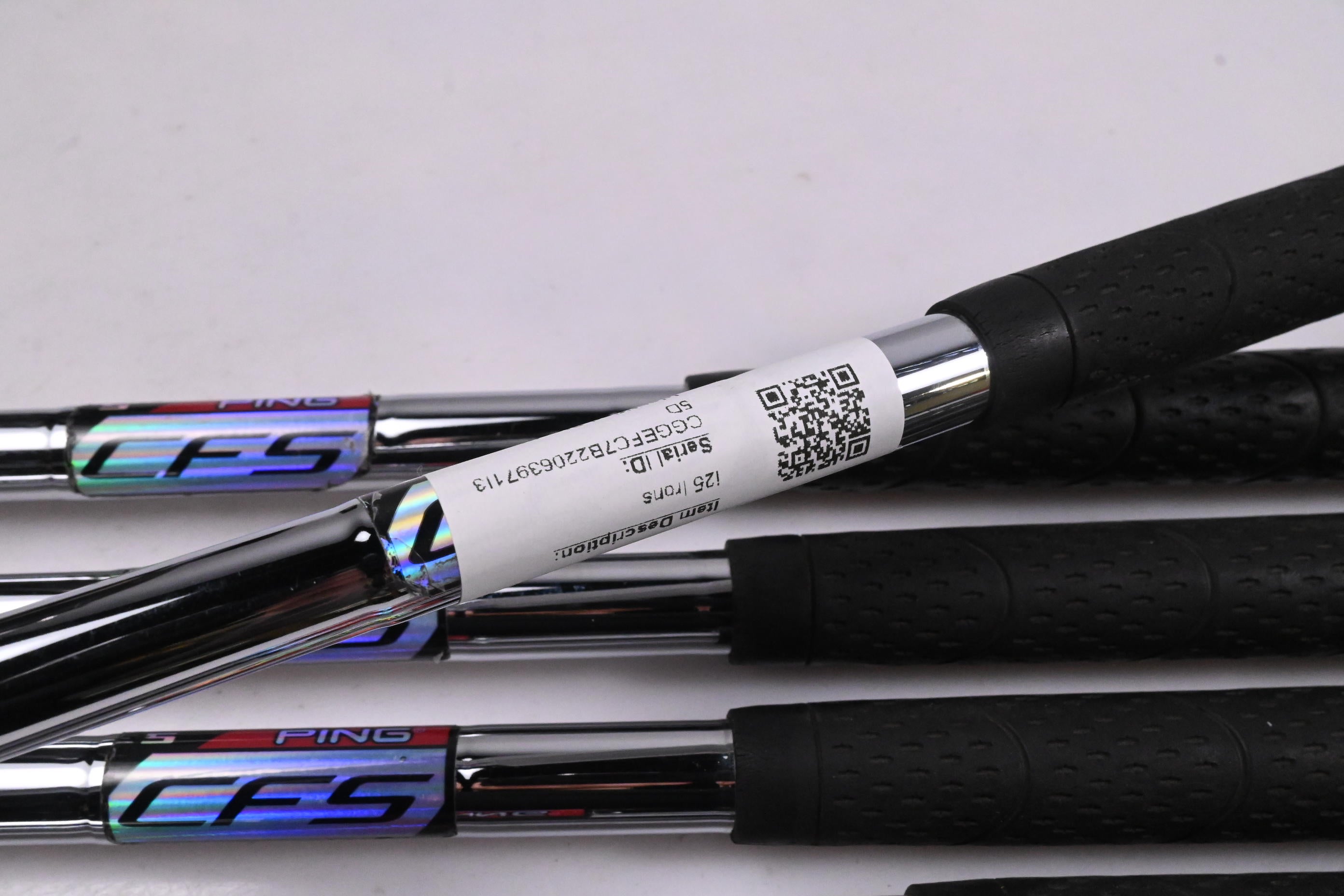Ping i25 Irons / 4-PW / Blue Dot / Stiff Flex Ping CFS Shafts