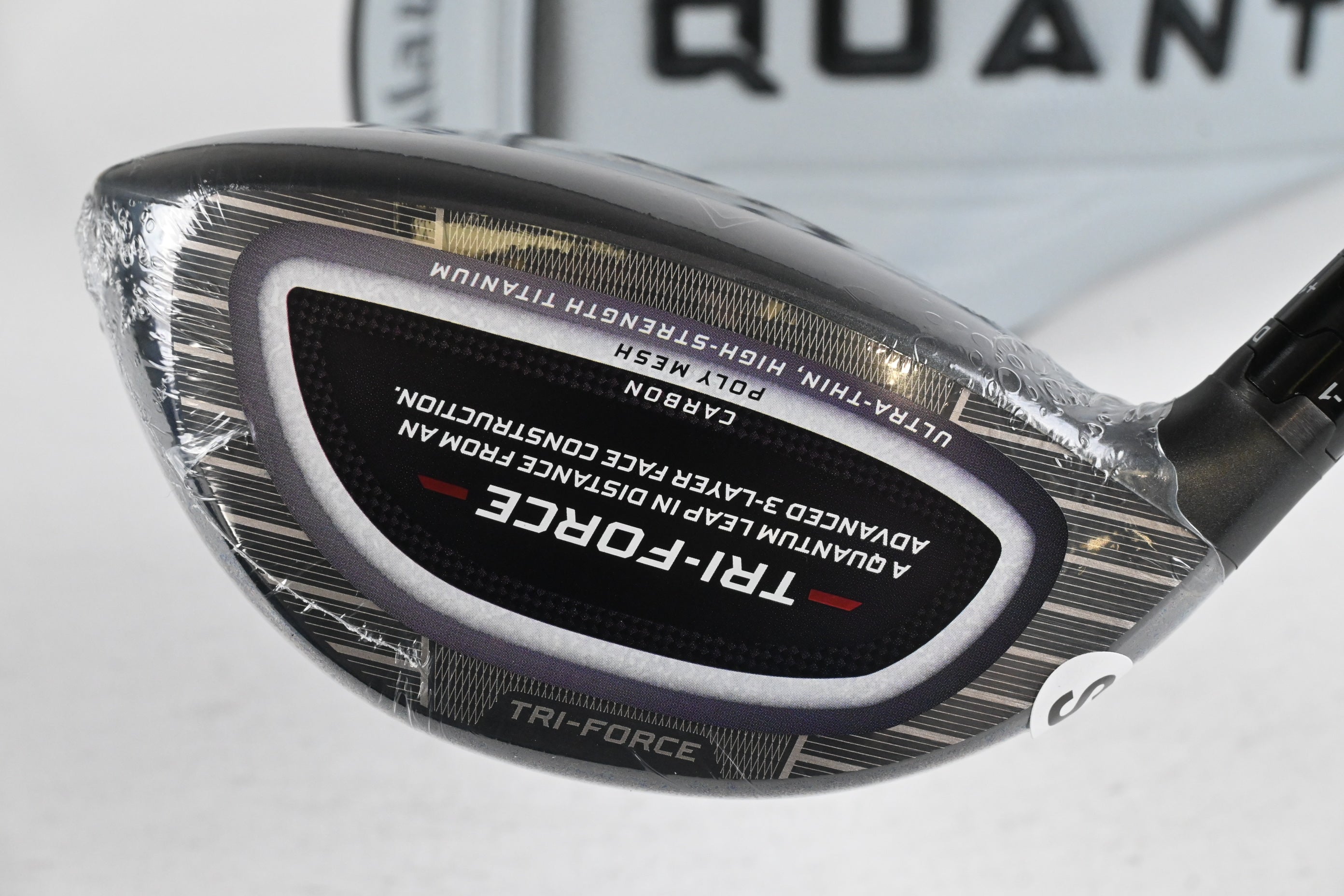Callaway Quantum Max Driver / 9 Degree / X-Flex Denali Frost Silver 60 Shaft