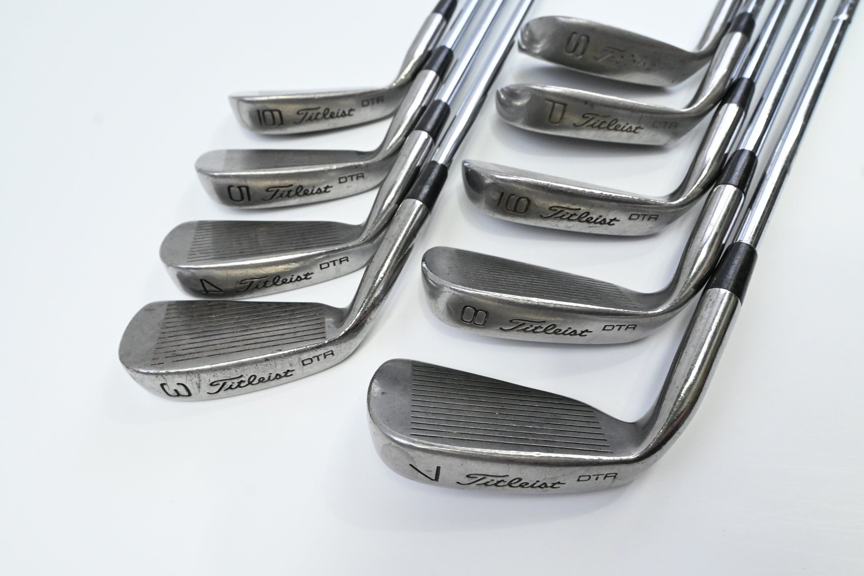Titleist DTR Irons / 3-PW+SW / Regular Flex Dynamic Gold Shafts