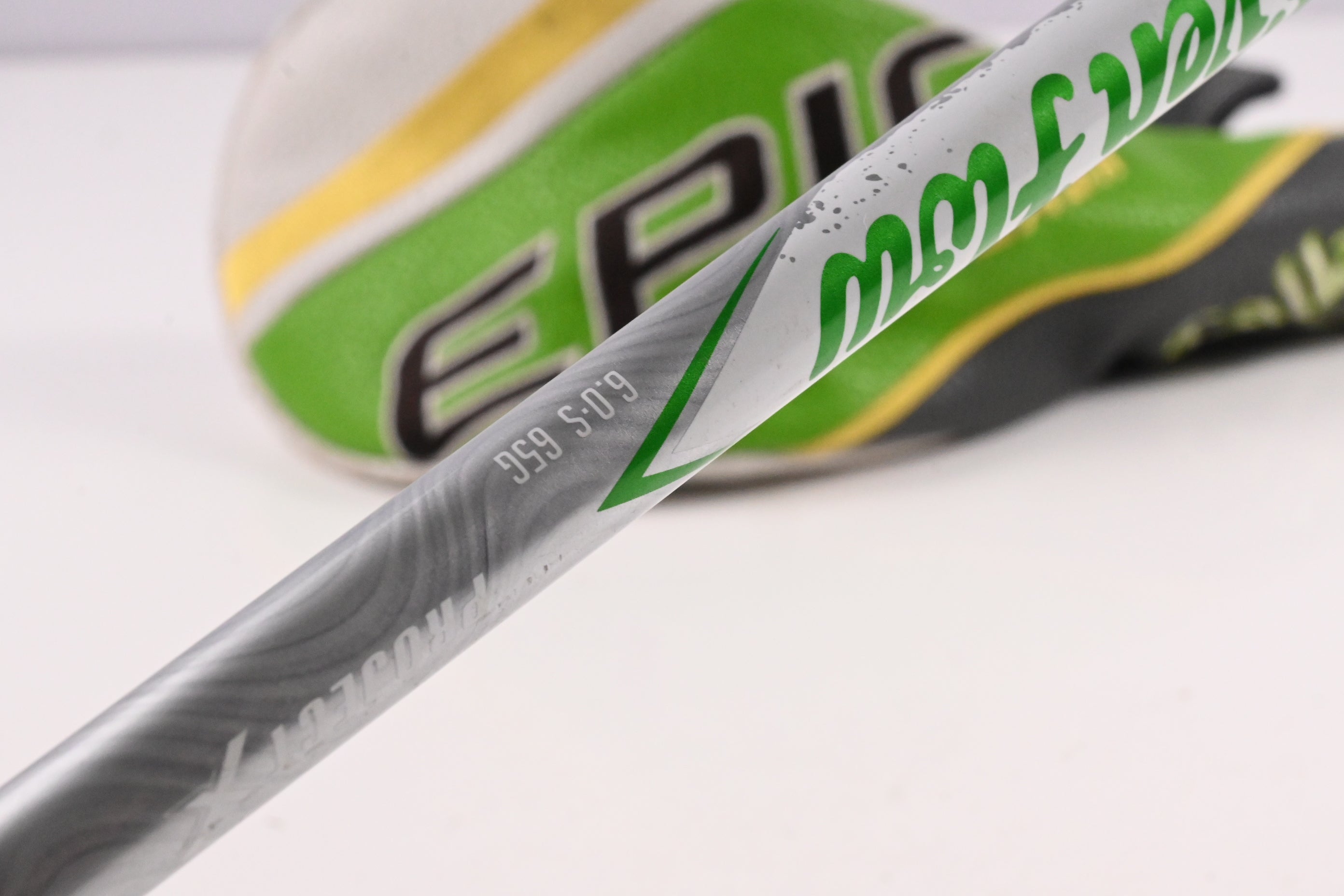 Callaway Epic Flash #3 Wood / 15 Degree / Stiff Flex Evenflow Green 65 Shaft