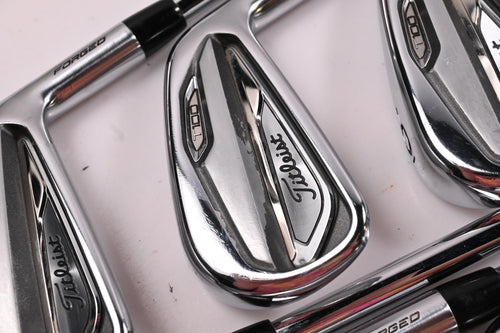 Titleist T100 2019 Irons / 4-PW / Stiff Flex AMT Tour White S300 Shafts