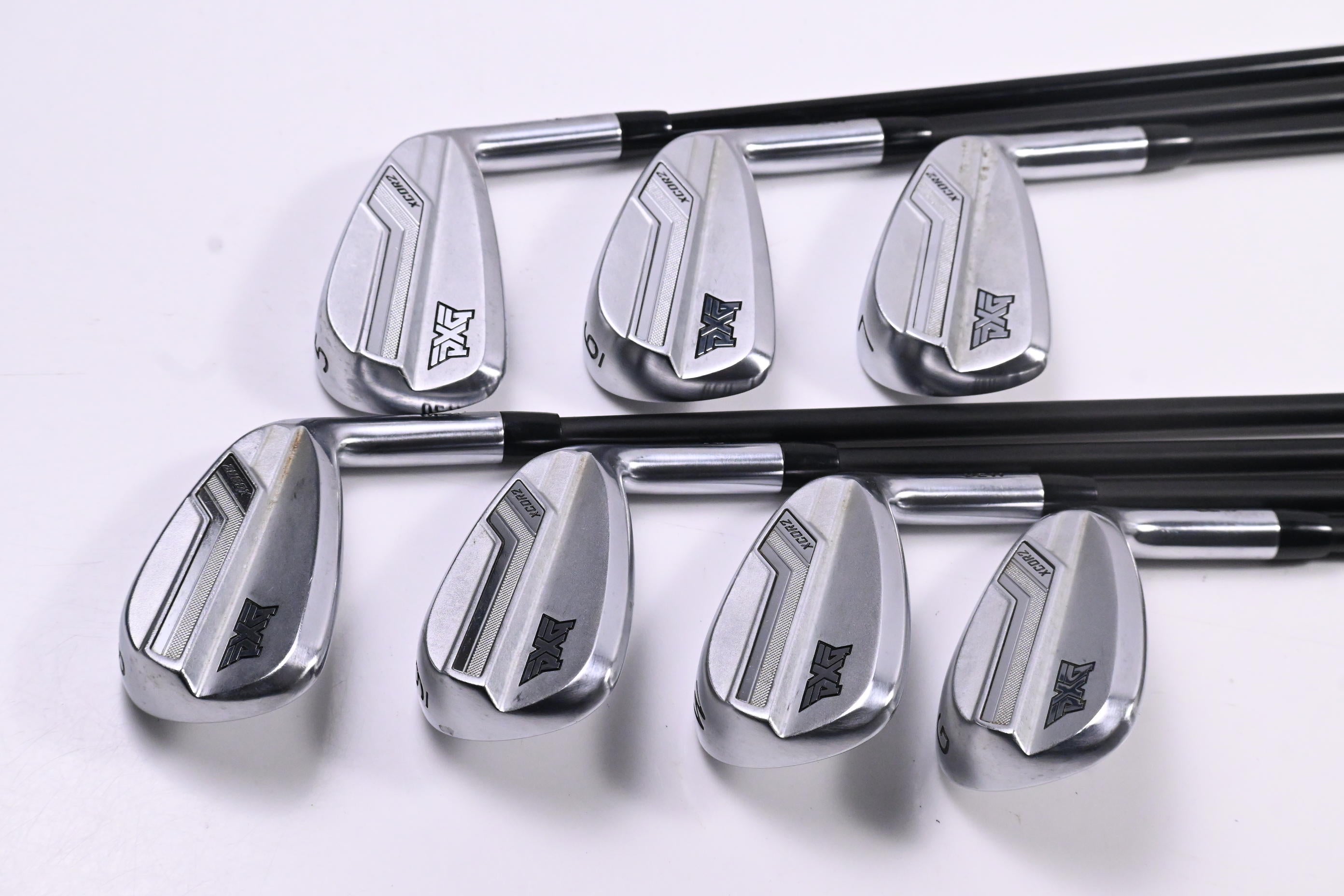 PXG 0211 XCOR2 Irons / 5-PW+GW / Senior Flex Mitsubishi MMT Black 60 Shafts