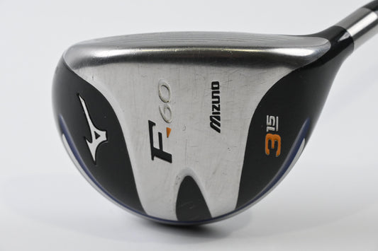 Mizuno F-60 #3 Wood / 15 Degree / Regular Flex Fujikura E Fit-On 150 Shaft