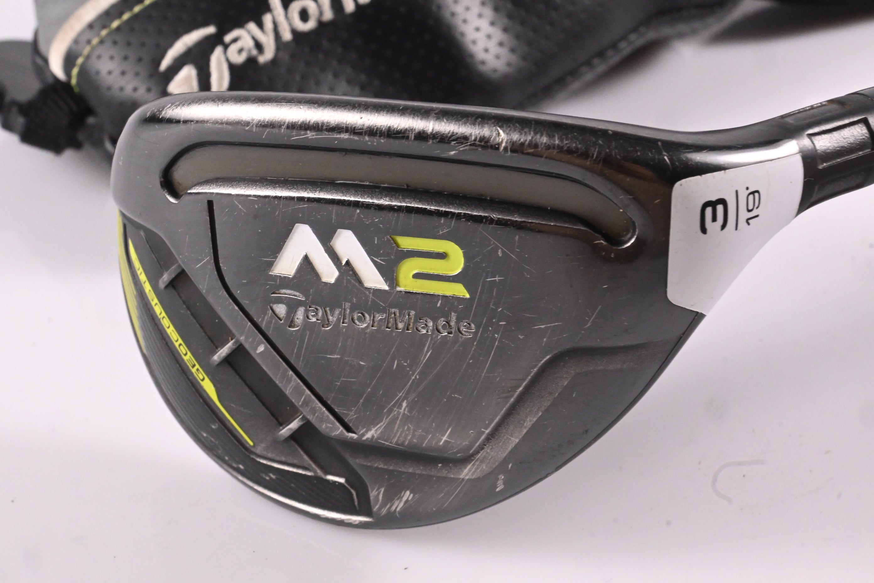 Taylormade M2 2017 #3 Hybrid / 19 Degree / Stiff Flex REAX 75 Shaft