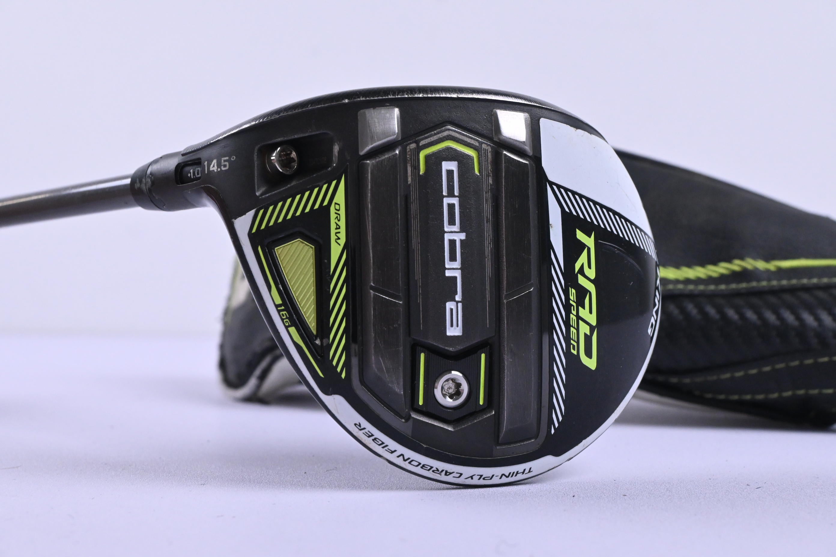 Left Hand Cobra King Radspeed Draw #3 Wood / 14.5 Degree / Stiff Flex Riptide 50
