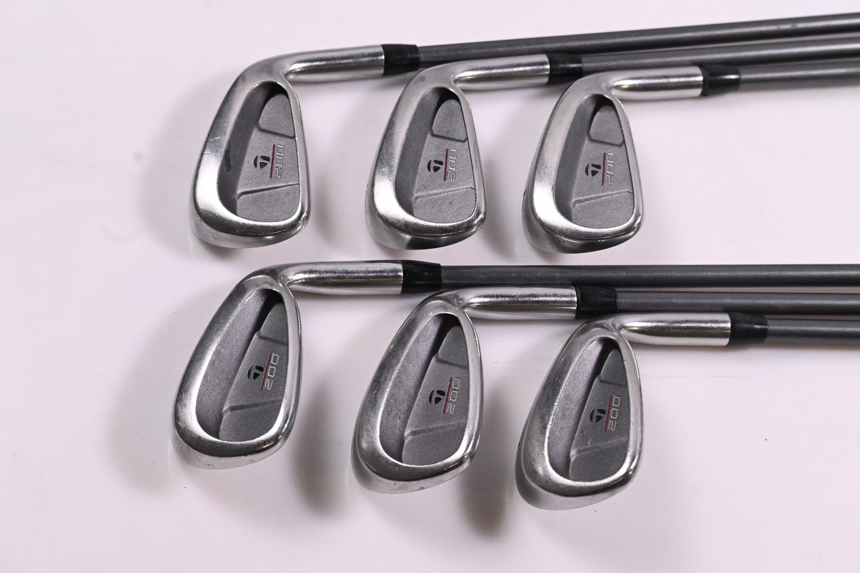 Taylormade 200 Steel Irons / 5-PW / Regular Flex Taylormade 80 Shafts