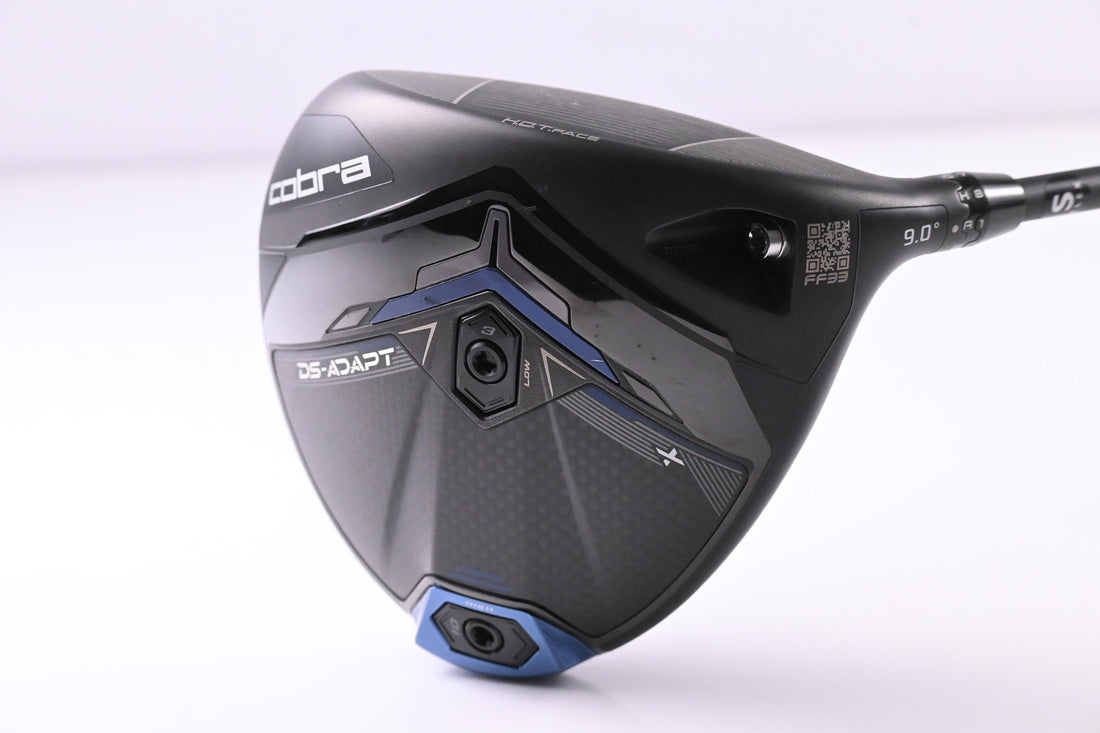Cobra DS-Adapt X Driver / 9 Degree / Stiff Flex Tensei 1K Blue 65 Shaft