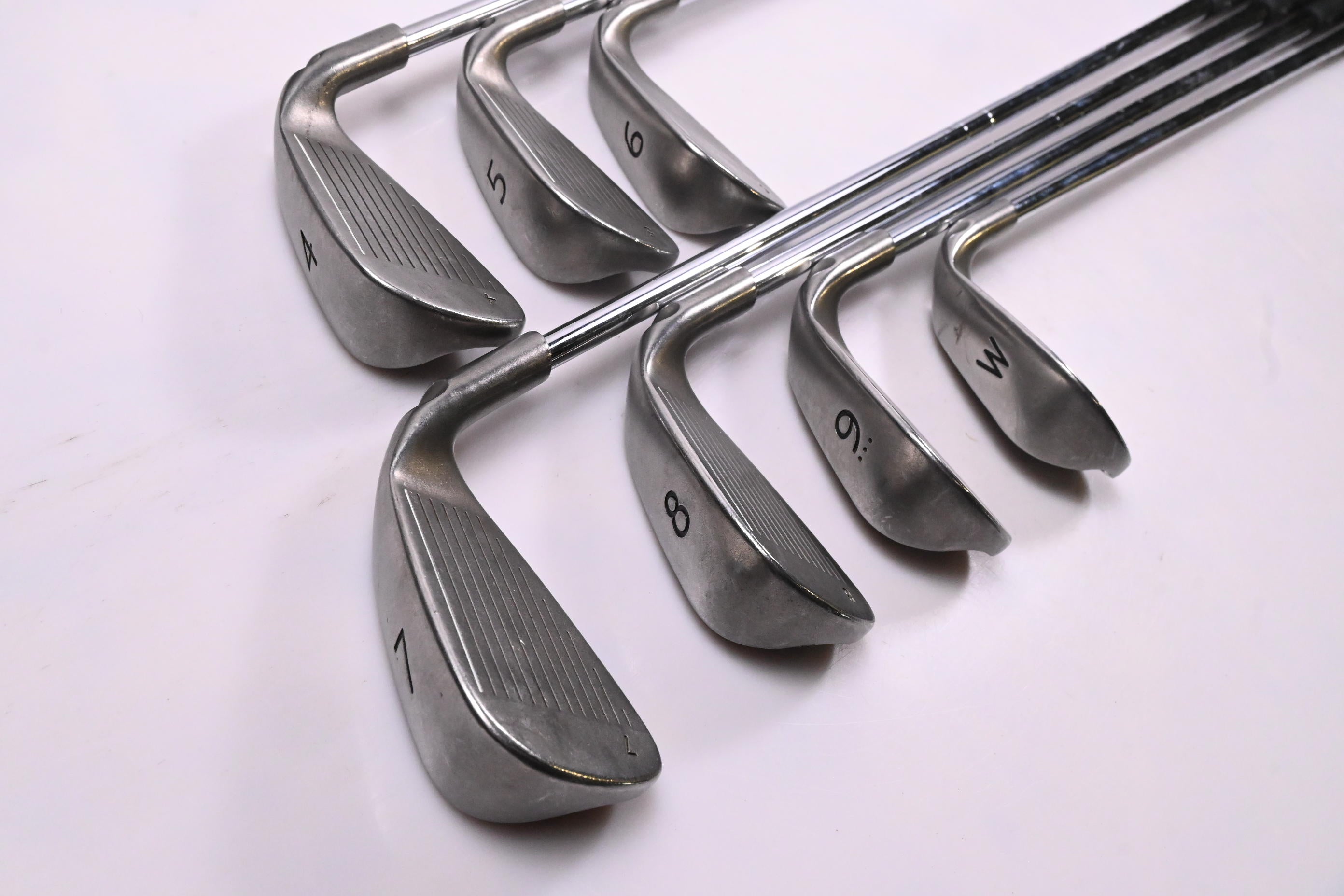 Left Hand Ping G15 Irons / 4-PW / Orange Dot / Regular Flex Ping AWT Shafts