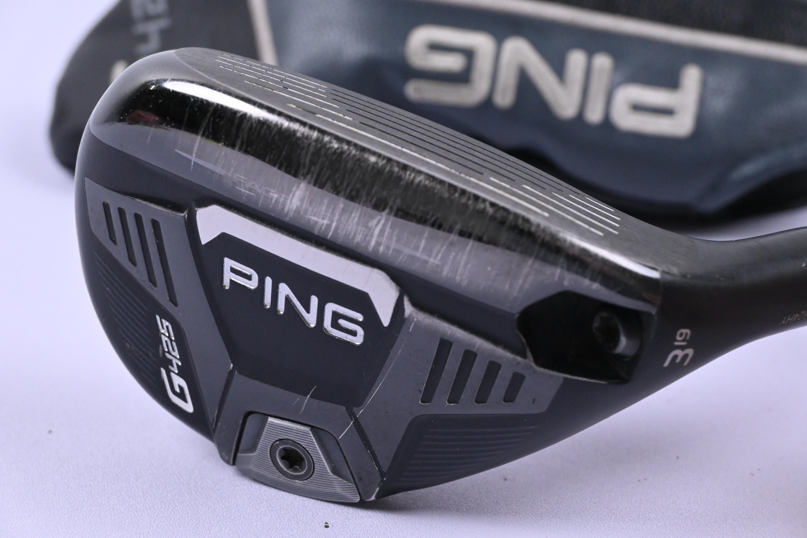 Ping G425 #3 Hybrid / 19 Degree / Regular Flex Ping Alta CB Slate 70 Shaft