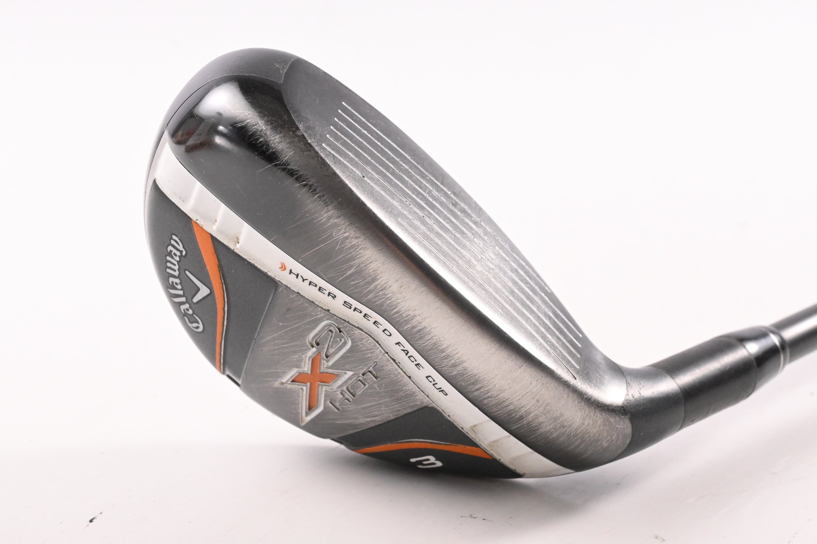 Callaway X2 Hot #3 Hybrid / 19 Degree / Stiff Flex Aldila Tour Green 75 HY Shaft