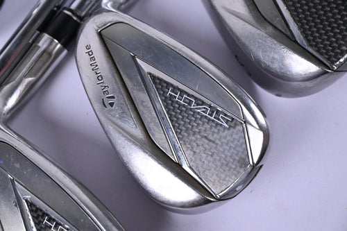 Taylormade Stealth Irons / 5-PW+SW / Regular Flex KBS Tour Lite Shafts