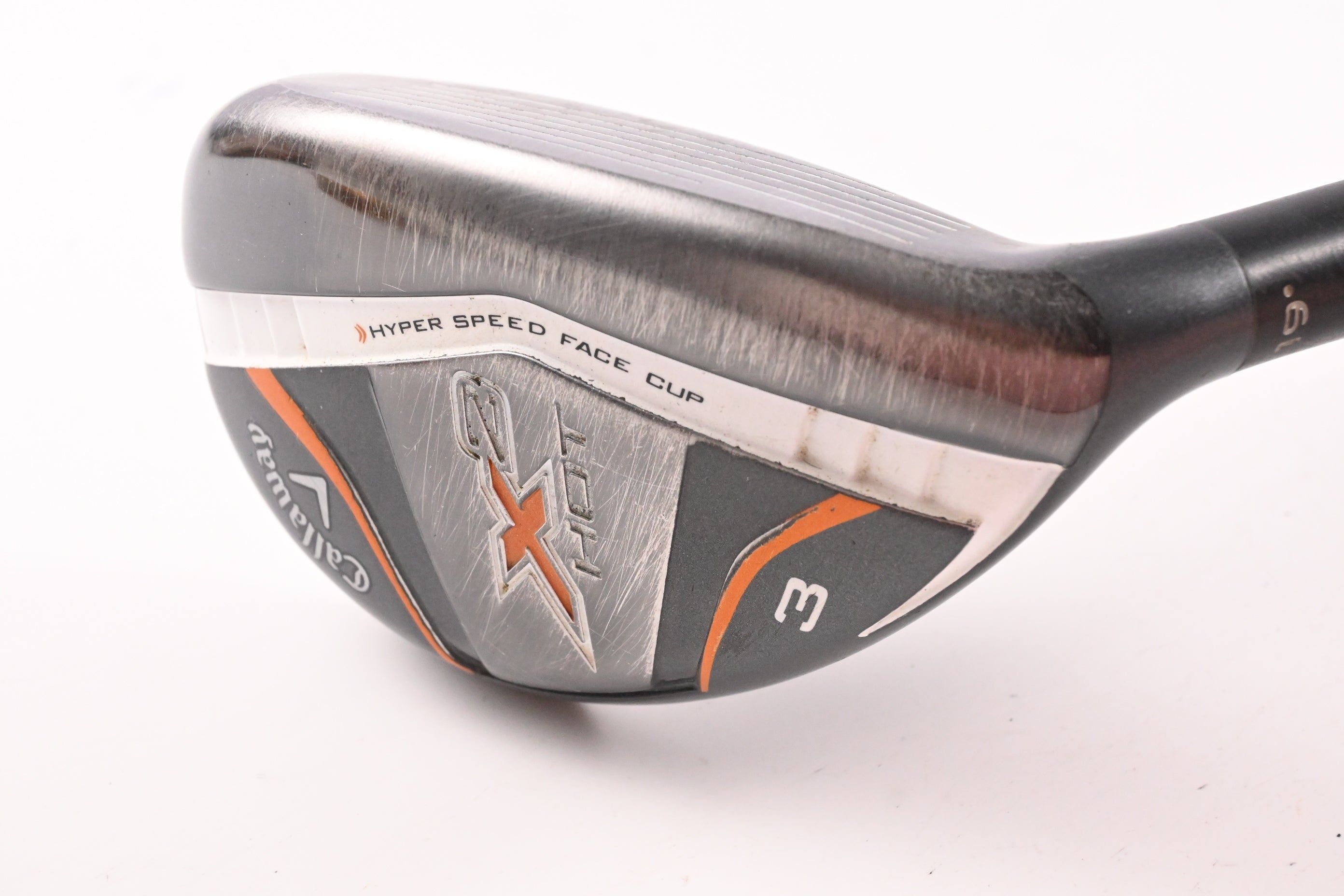 Callaway X2 Hot #3 Hybrid / 19 Degree / Stiff Flex Aldila Tour Green 75 HY Shaft