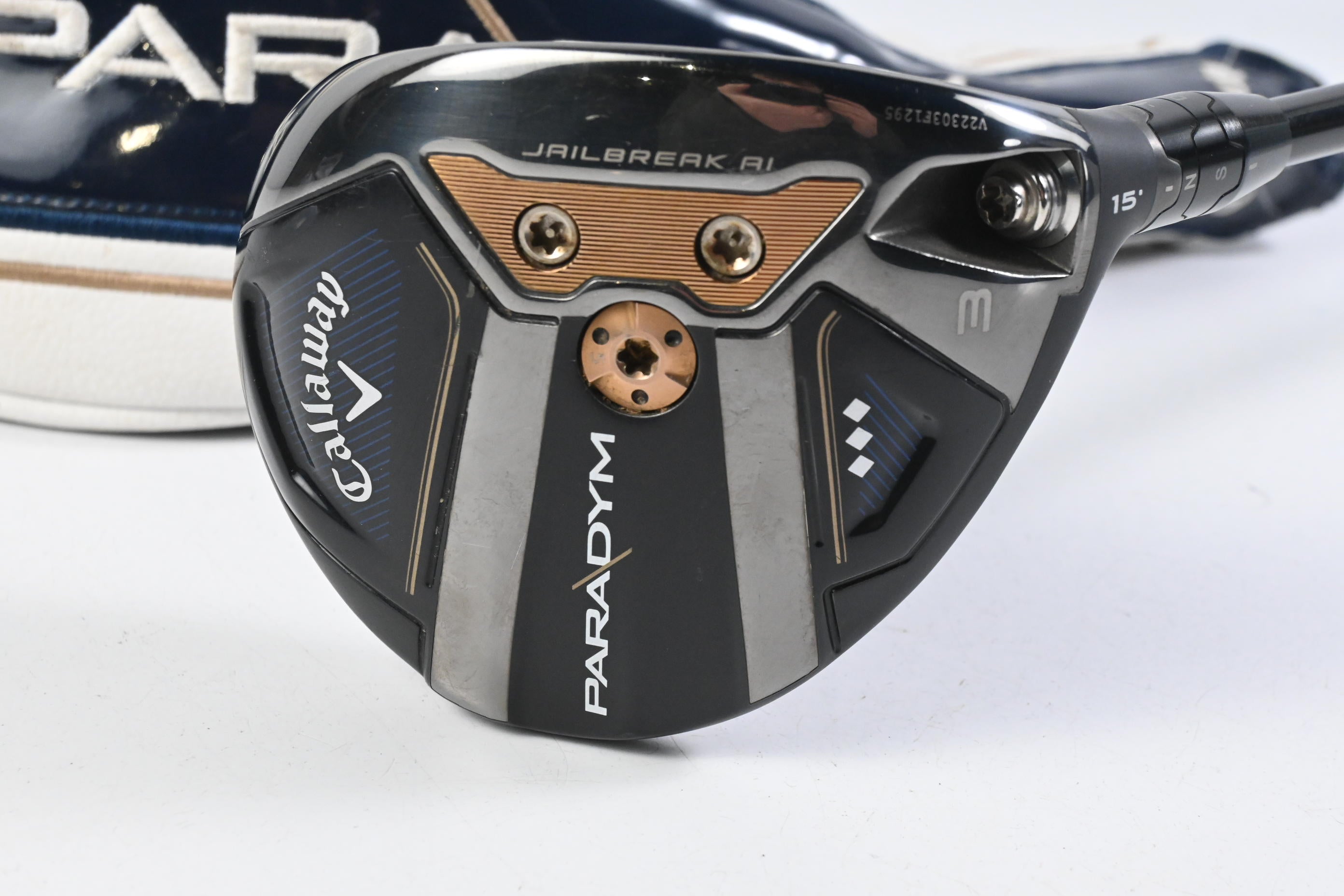 Callaway Paradym TD #3 Wood / 15 Degree / Stiff Flex Tensei AV White 75 Shaft