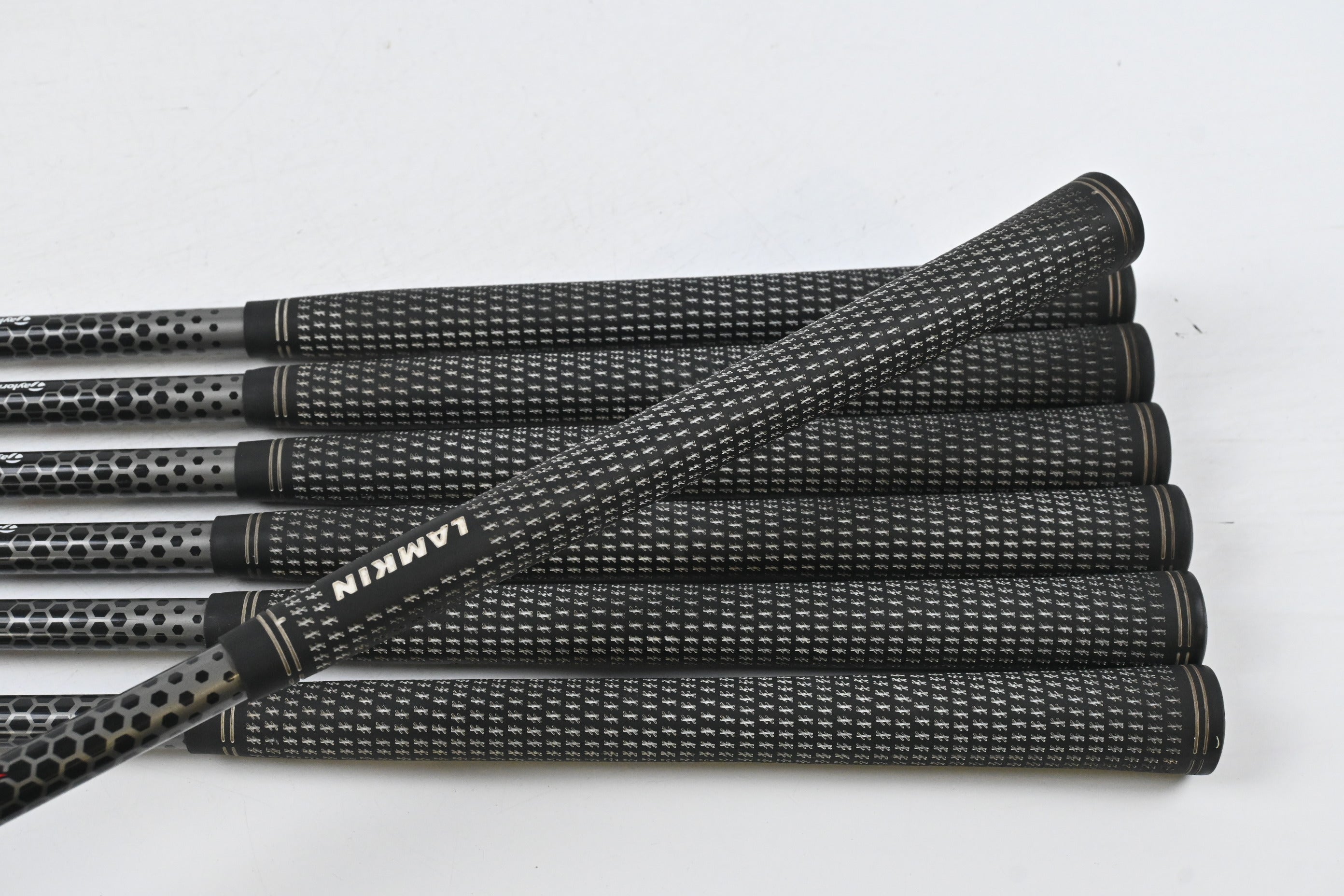 Left Hand Taylormade Burner Superlaunch Irons / 5-PW+SW / Regular Flex REAX 60