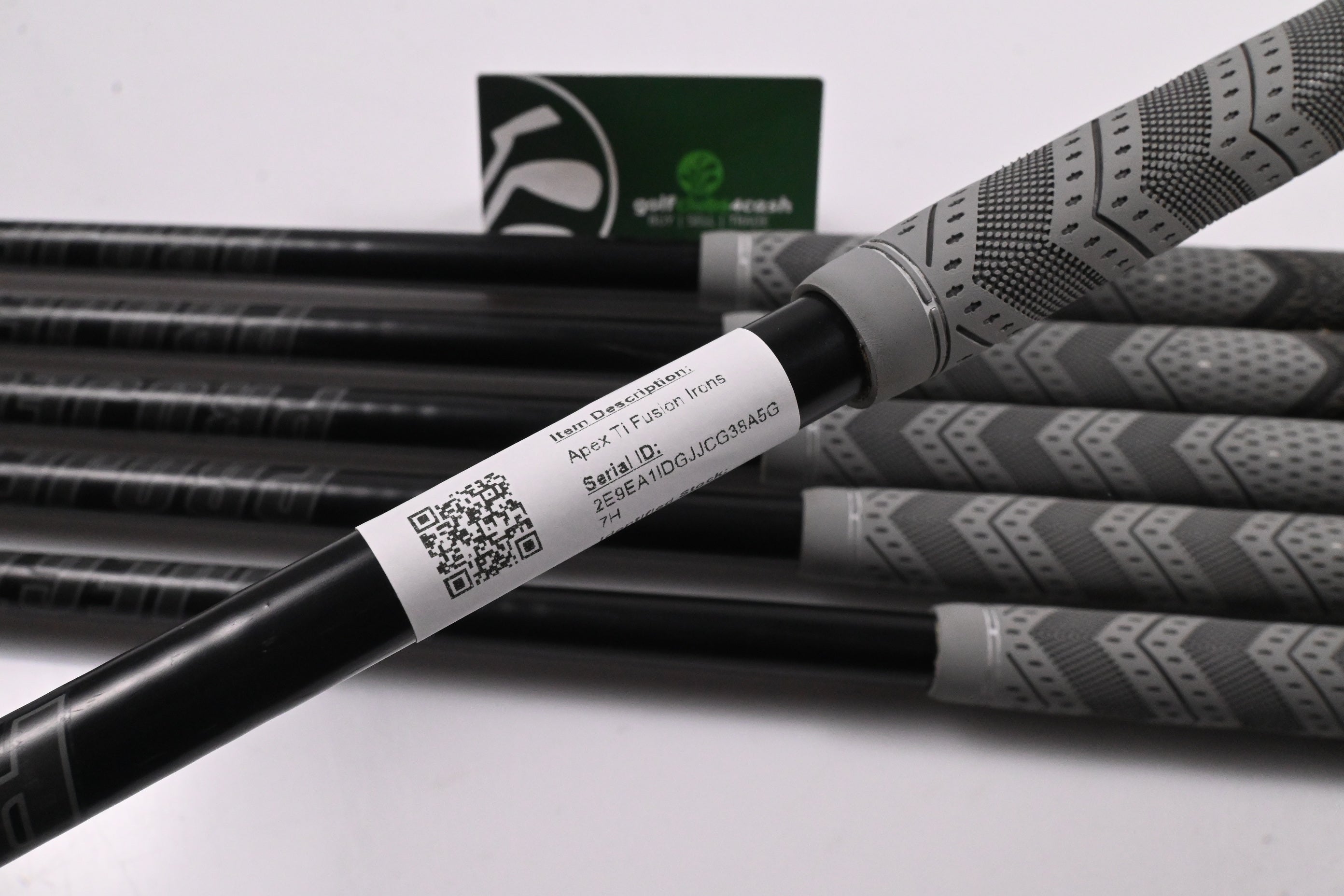 Callaway Apex Ti Fusion Irons / 5-PW / Stiff Flex Project X LZ Blackout Shafts
