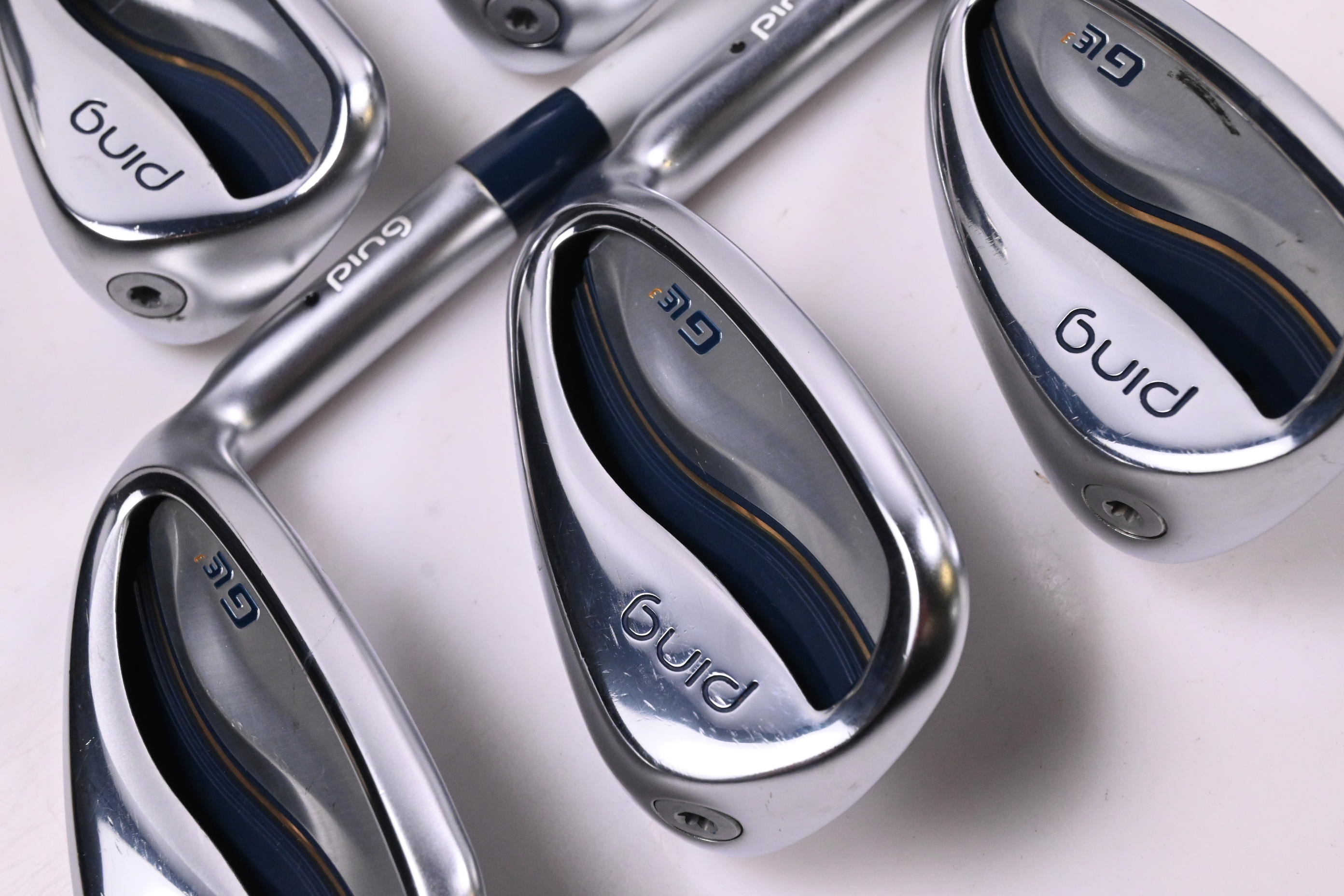 Ladies Ping G Le3 Irons / 7-PW+SW / Black Dot / Ladies Flex Ping ULT 250 Shafts