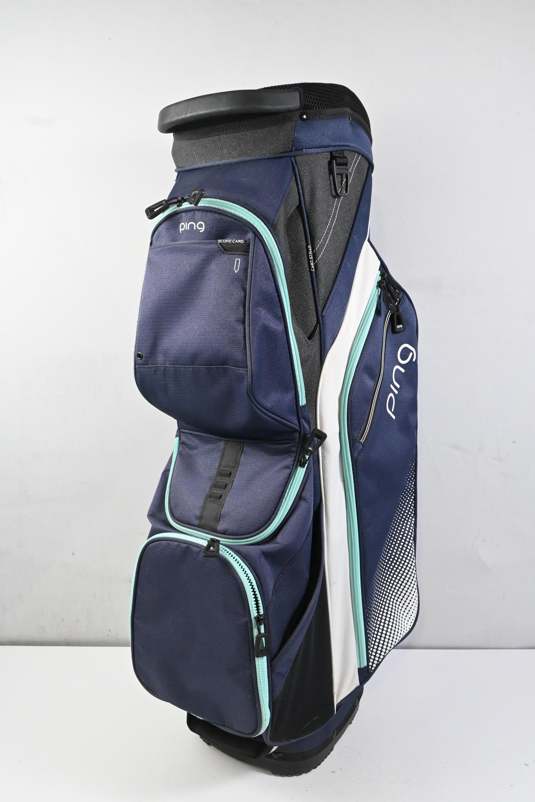 Ping Traverse Cart Bag / 14-Way Divider / Blue, White