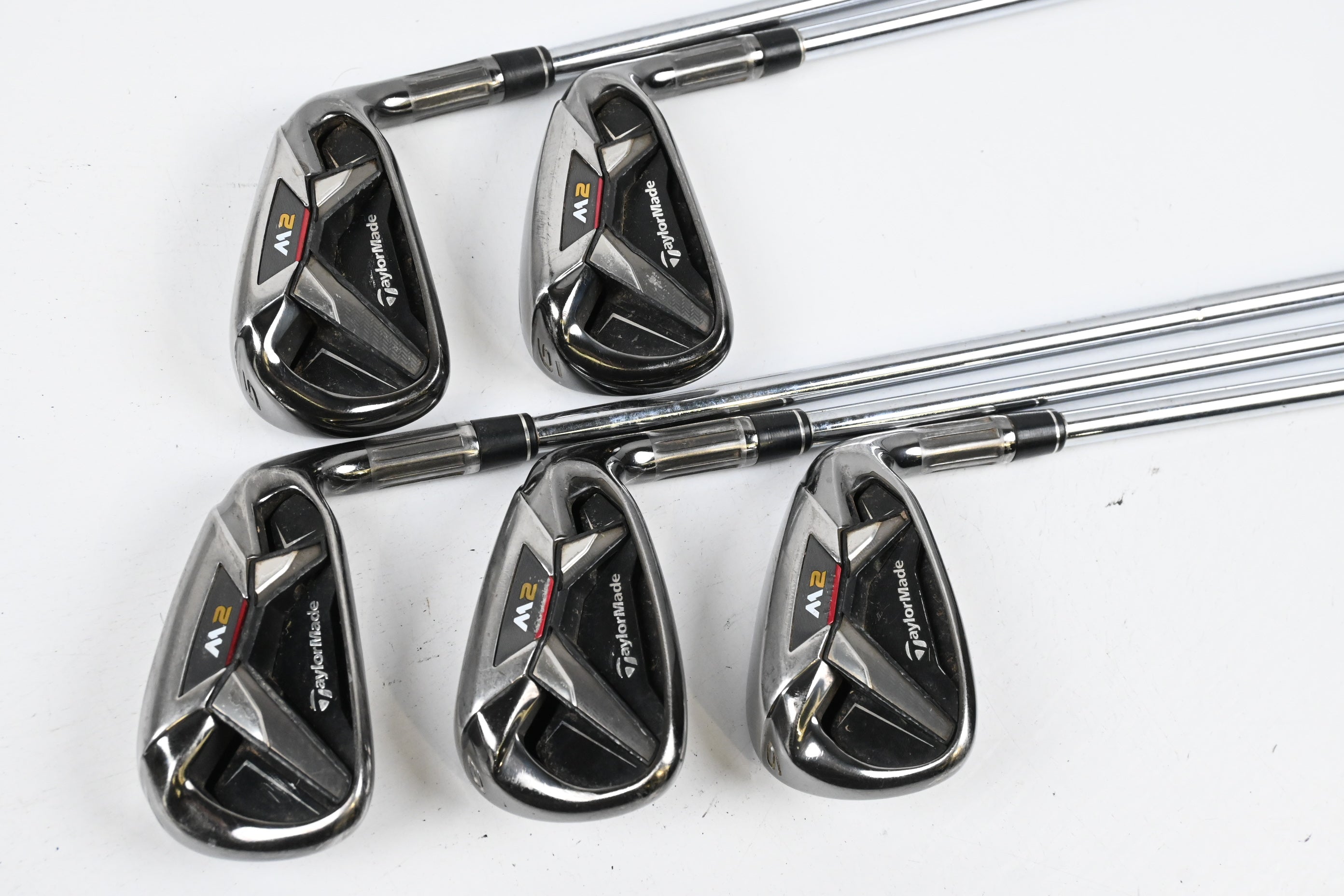 Taylormade M2 2016 Irons / 5-9i / Stiff Flex REAX 88 Shafts