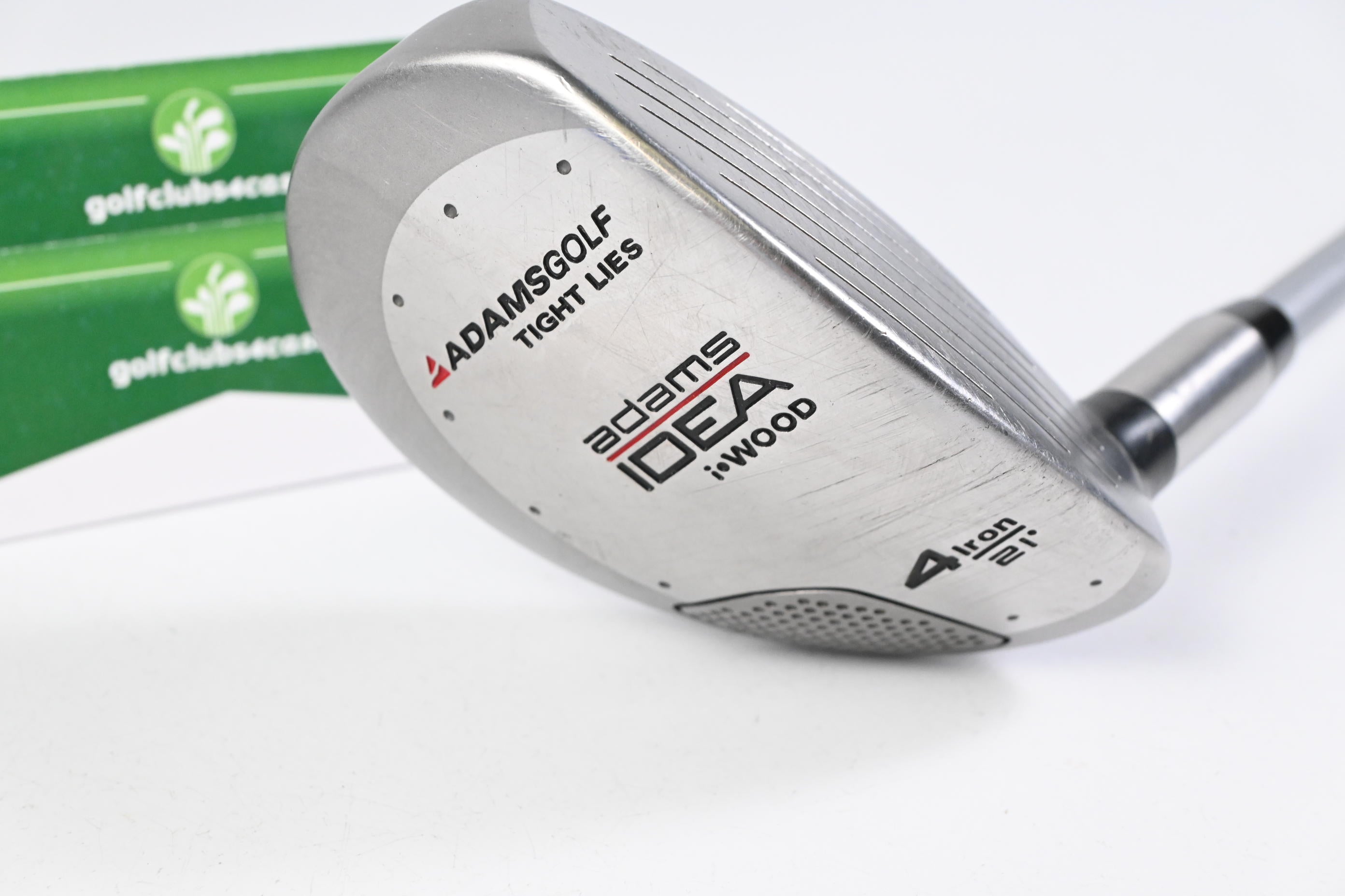 Ladies Adams Idea iWood #4 Hybrid / 21 Degree / Ladies Flex Adams Idea Shaft