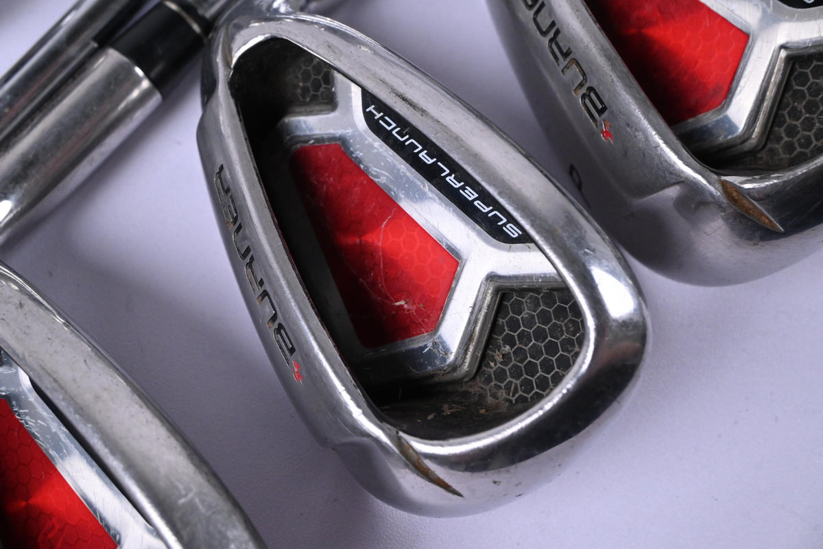 Taylormade Burner Superlaunch Irons / 3-PW+SW / Regular Flex Burner 85 Shafts