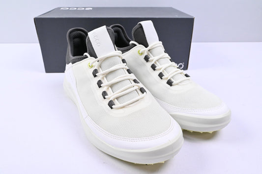 Ecco Core Golf Shoes / UK Size 7.5 / White & Grey