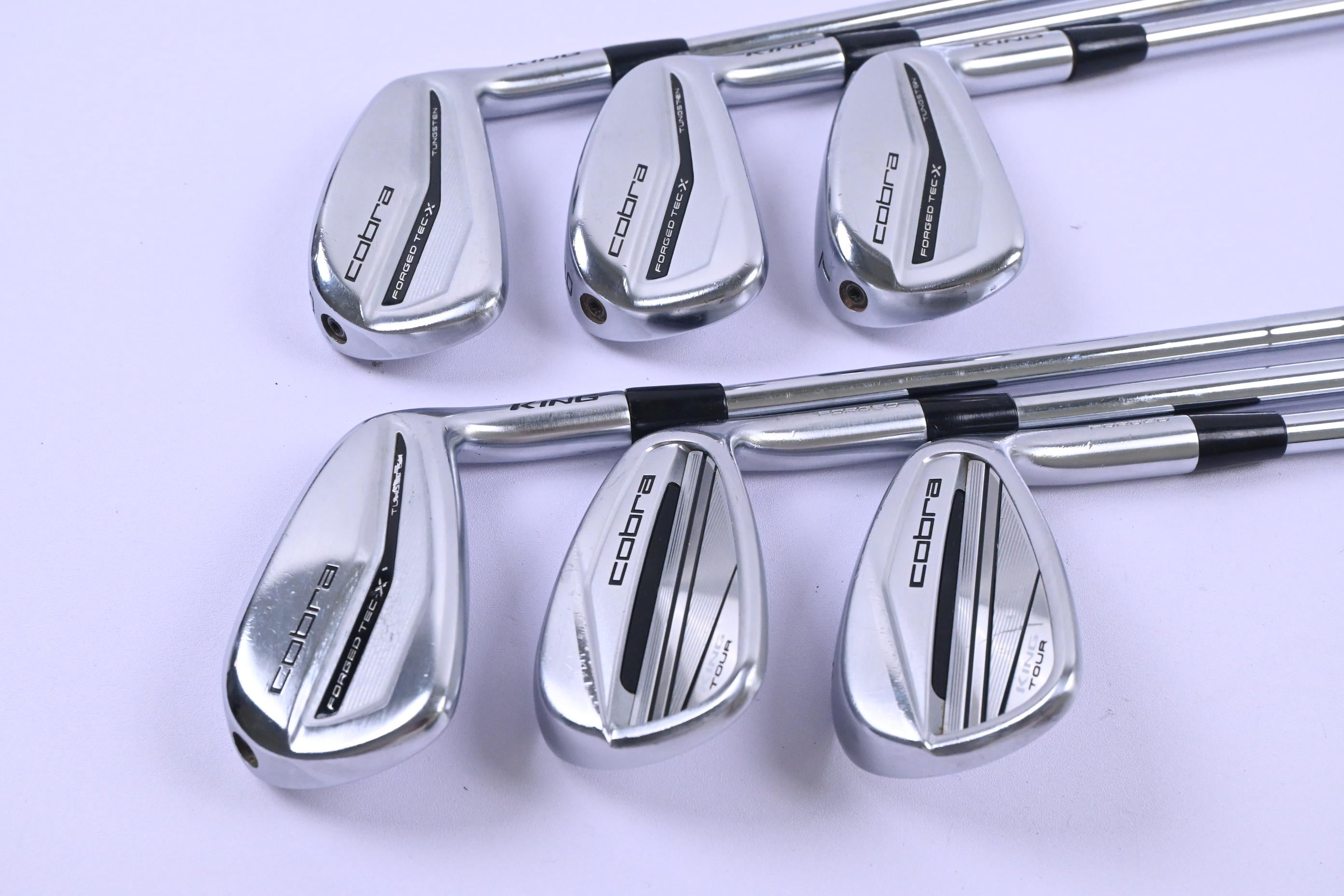 Cobra Forged Tec X 2022 Irons / 5-PW / Stiff Flex KBS Tour 90 Shafts